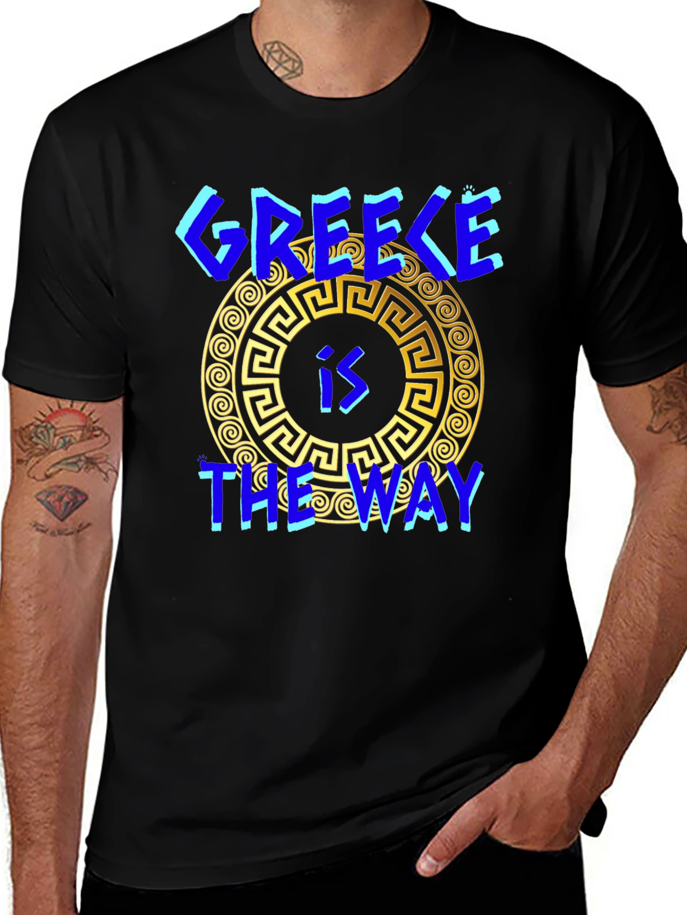 Greece Is The Way Graphic Tee