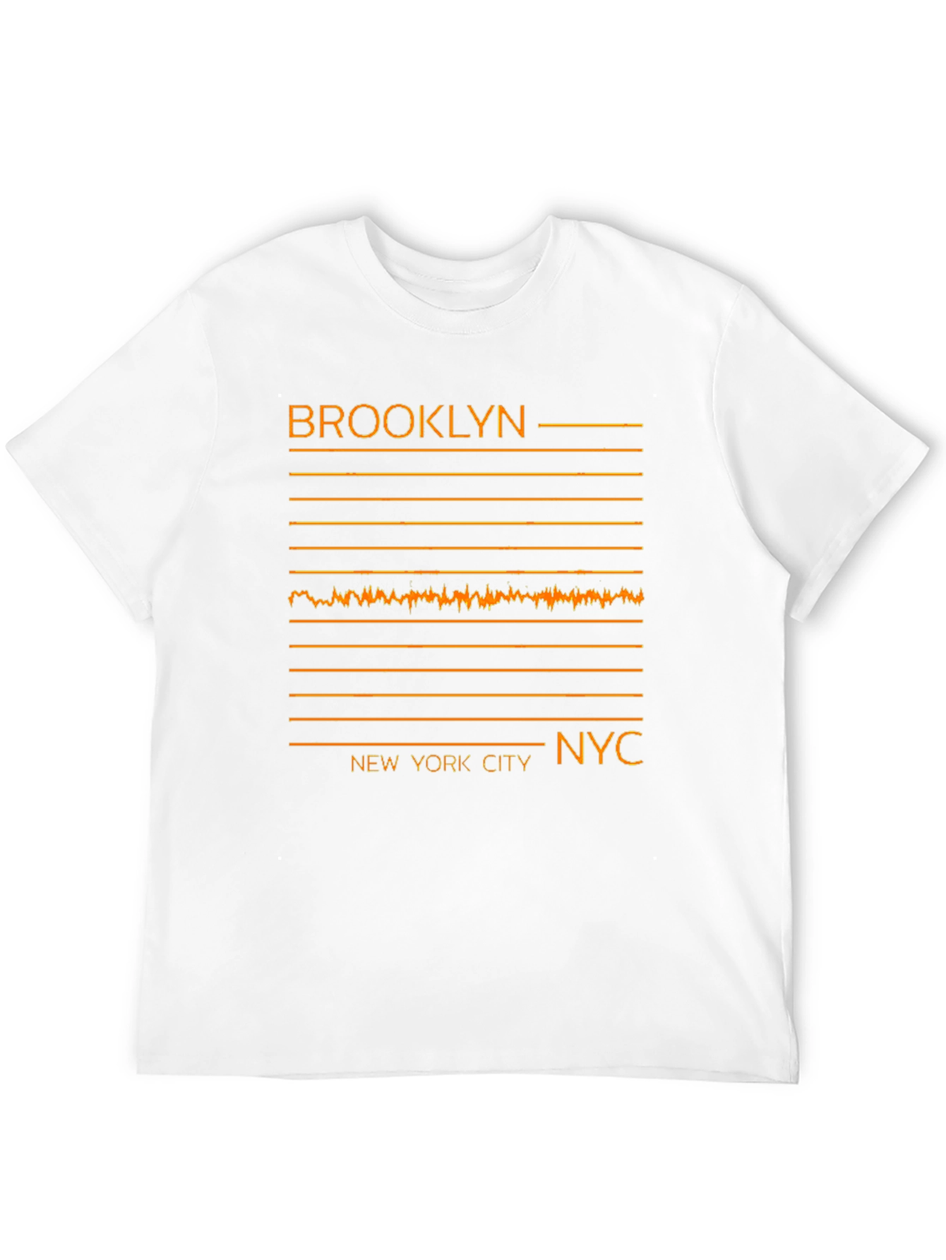 Brooklyn New York City Graphic Tee - Black