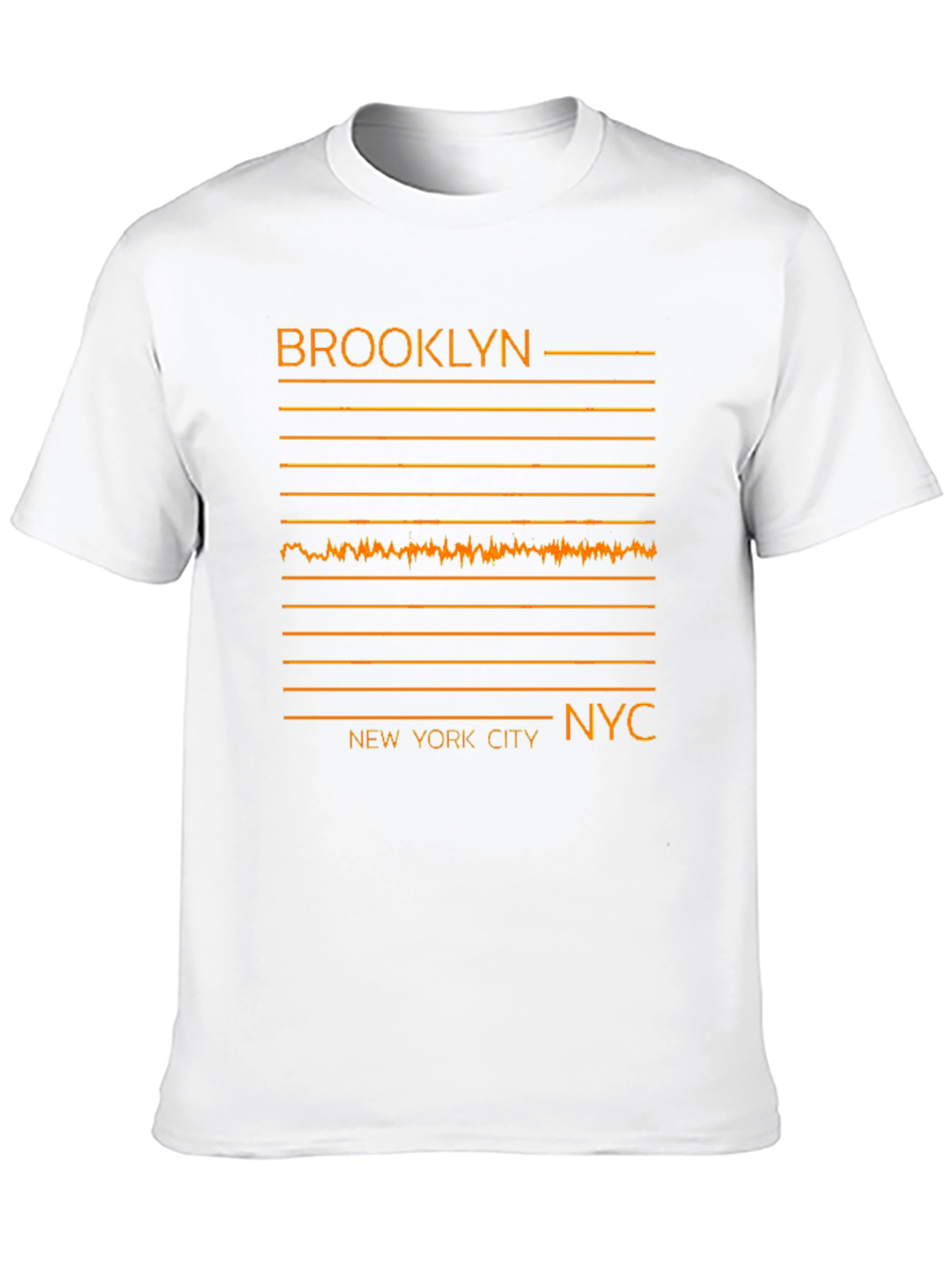 Brooklyn New York City Graphic Tee - Black