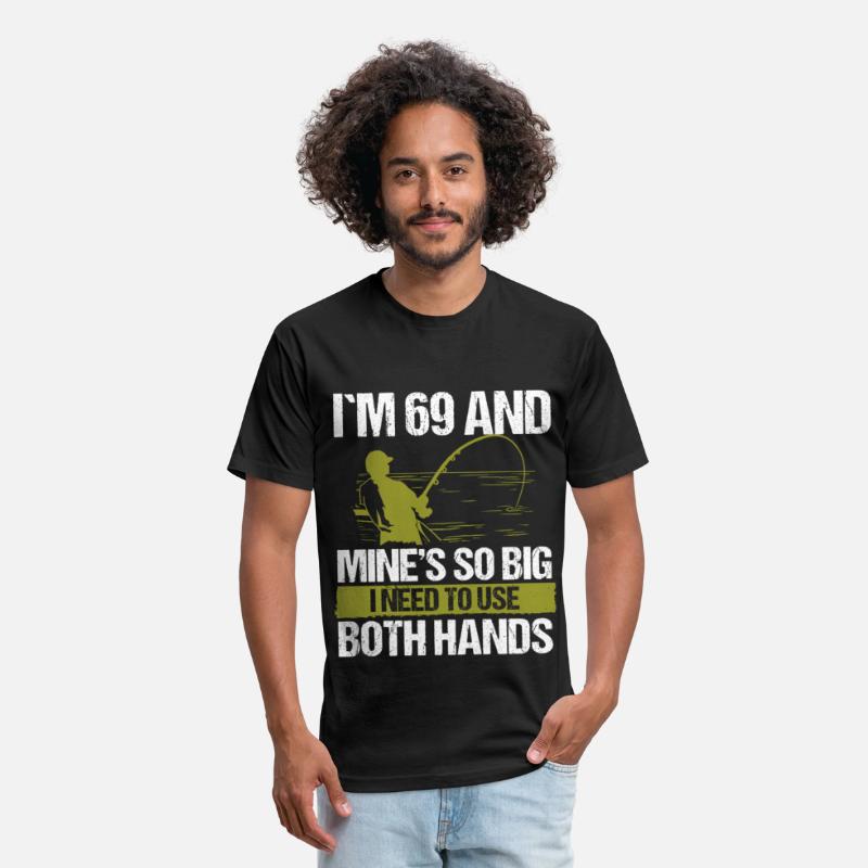 69 Year Old Fishing Lure Fisherman Rod Funny 69