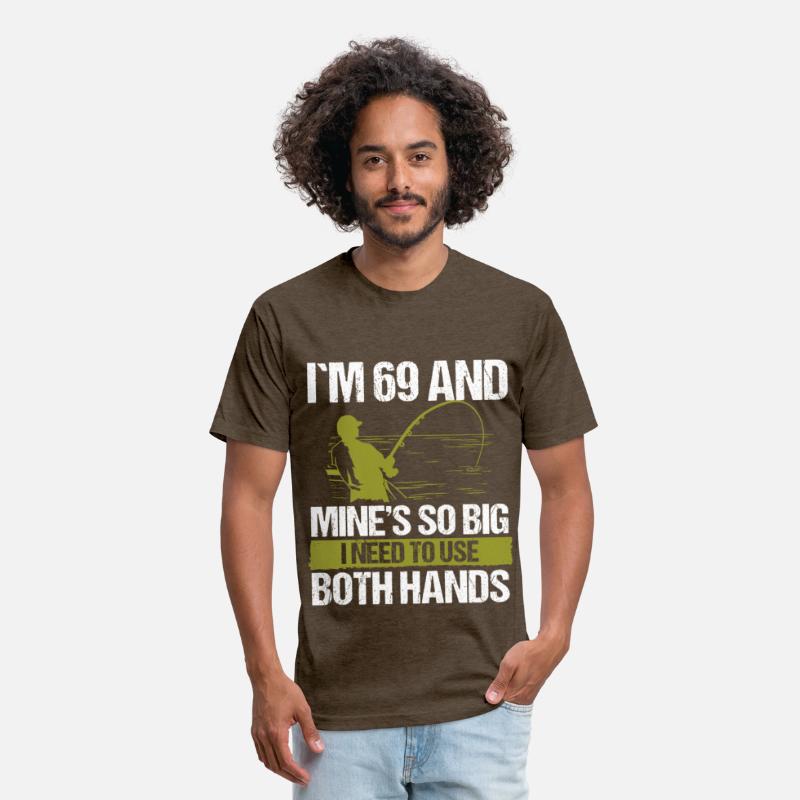 69 Year Old Fishing Lure Fisherman Rod Funny 69