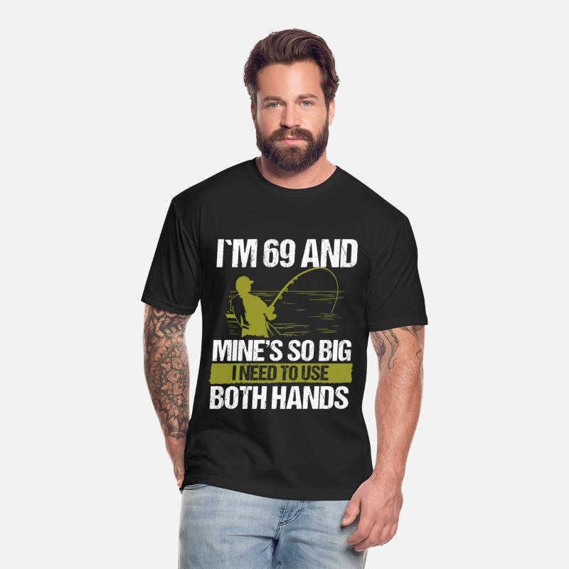 69 Year Old Fishing Lure Fisherman Rod Funny 69