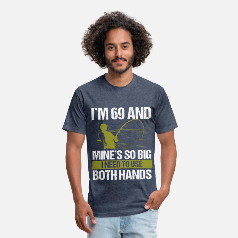 69 Year Old Fishing Lure Fisherman Rod Funny 69