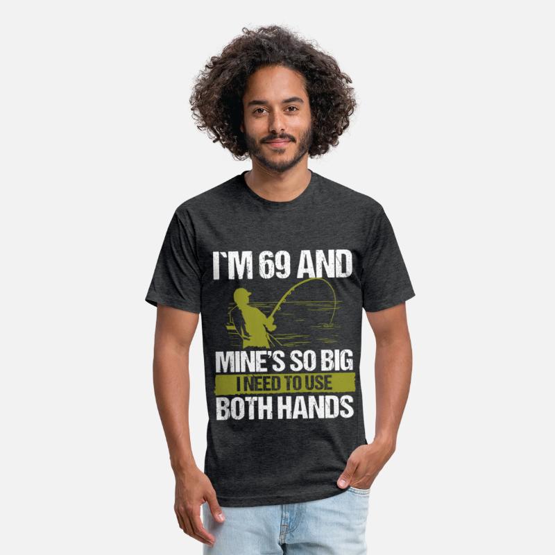 69 Year Old Fishing Lure Fisherman Rod Funny 69