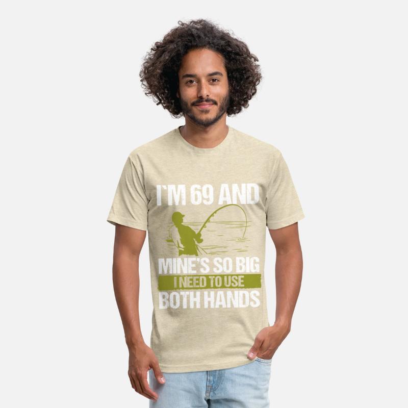 69 Year Old Fishing Lure Fisherman Rod Funny 69