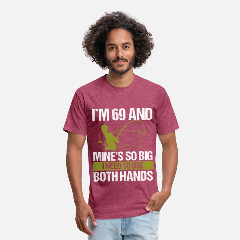 69 Year Old Fishing Lure Fisherman Rod Funny 69