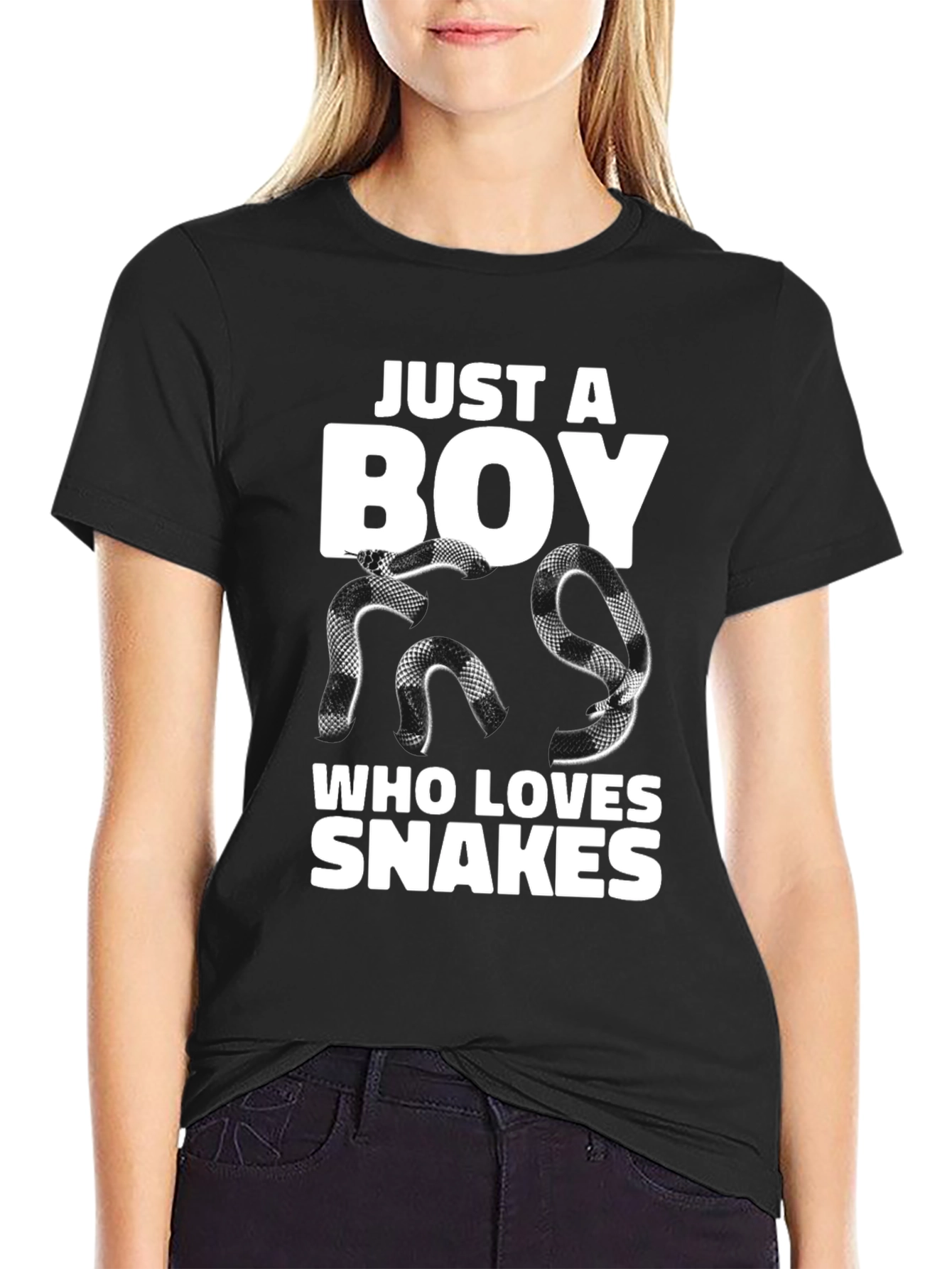 Just a Boy Who Loves Snakes T-Shirt