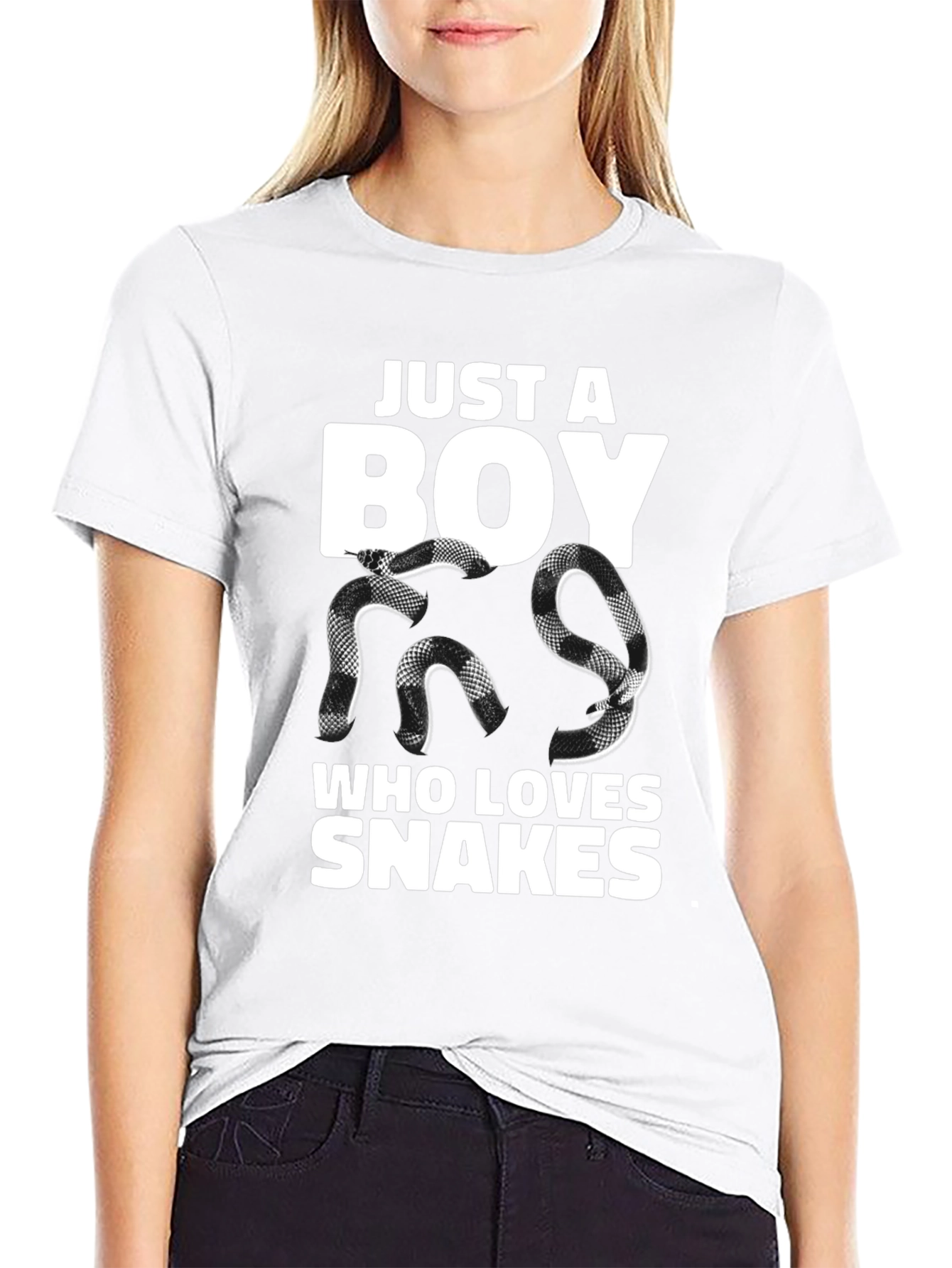 Just a Boy Who Loves Snakes T-Shirt