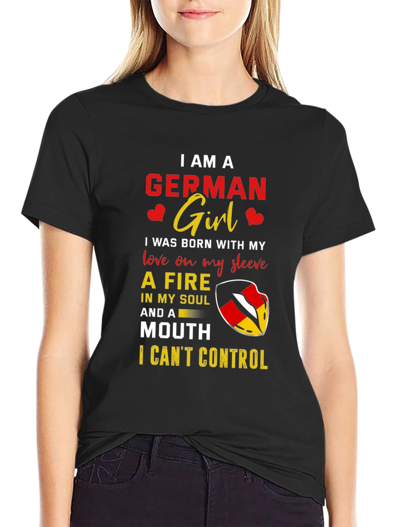 German Girl T-Shirt - I Am A German Girl