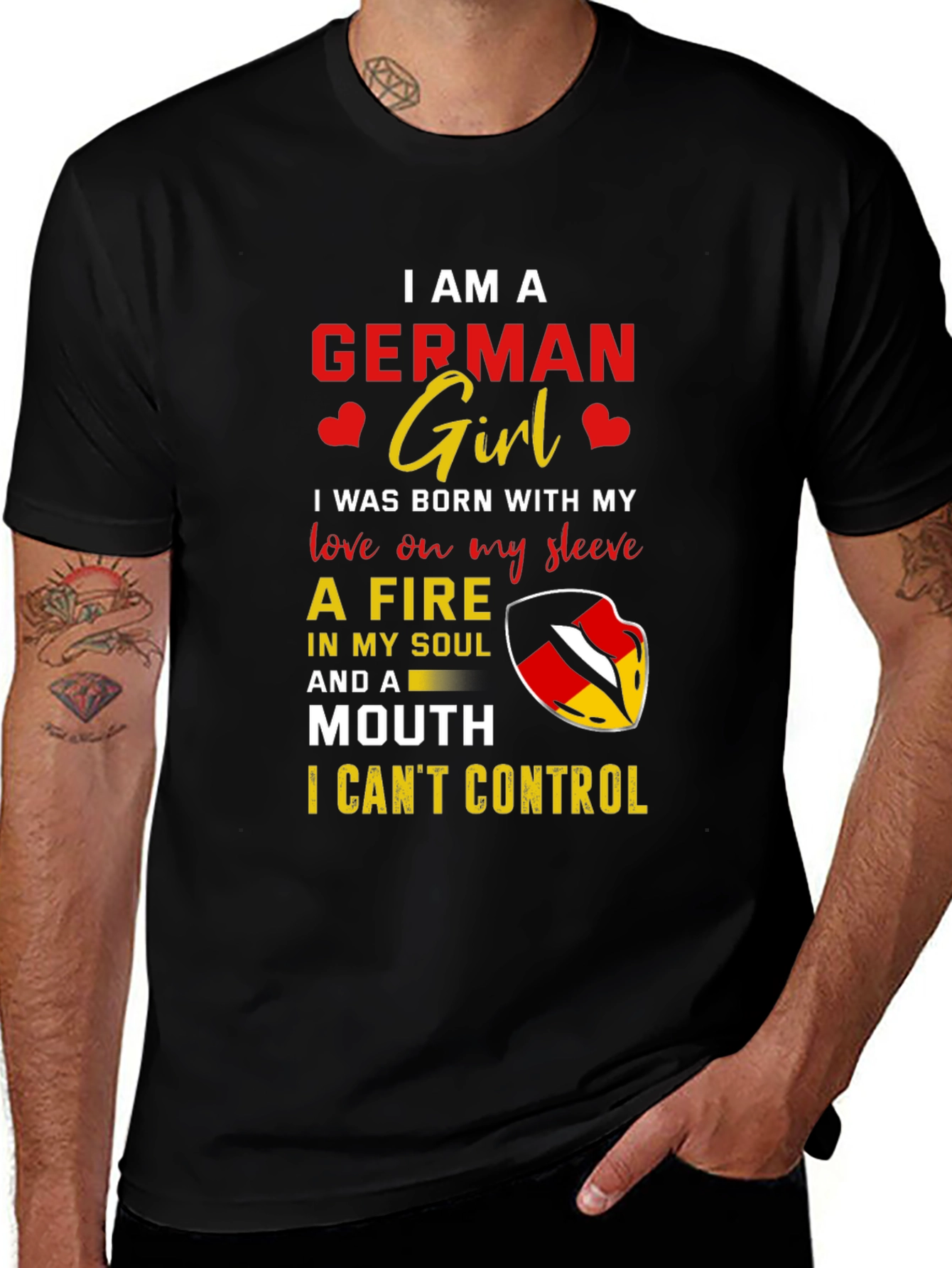 German Girl T-Shirt - I Am A German Girl