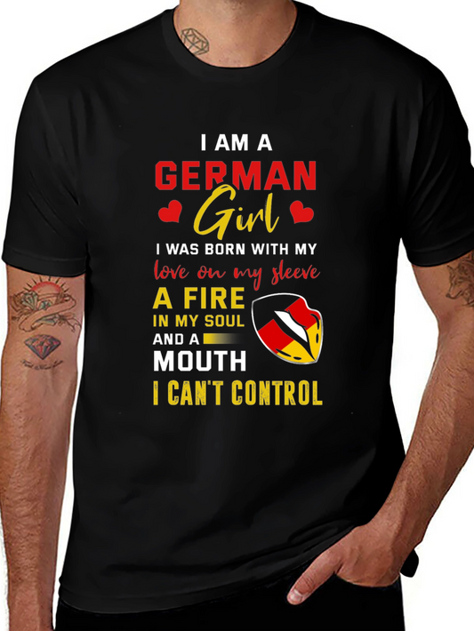 German Girl T-Shirt - I Am A German Girl