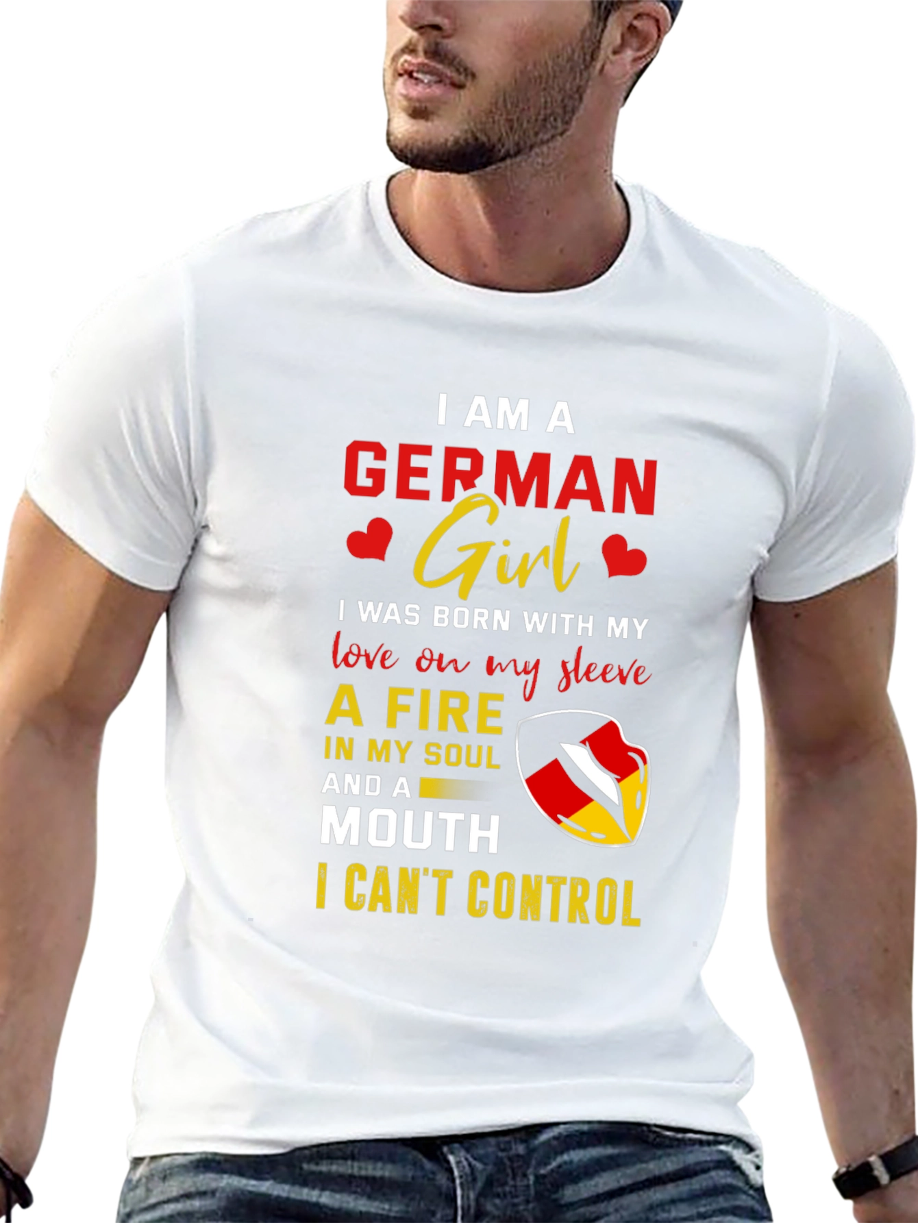 German Girl T-Shirt - I Am A German Girl