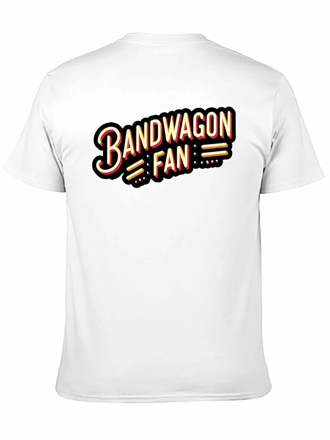 Bandwagon Fan T-Shirt - Stylish Black Tee