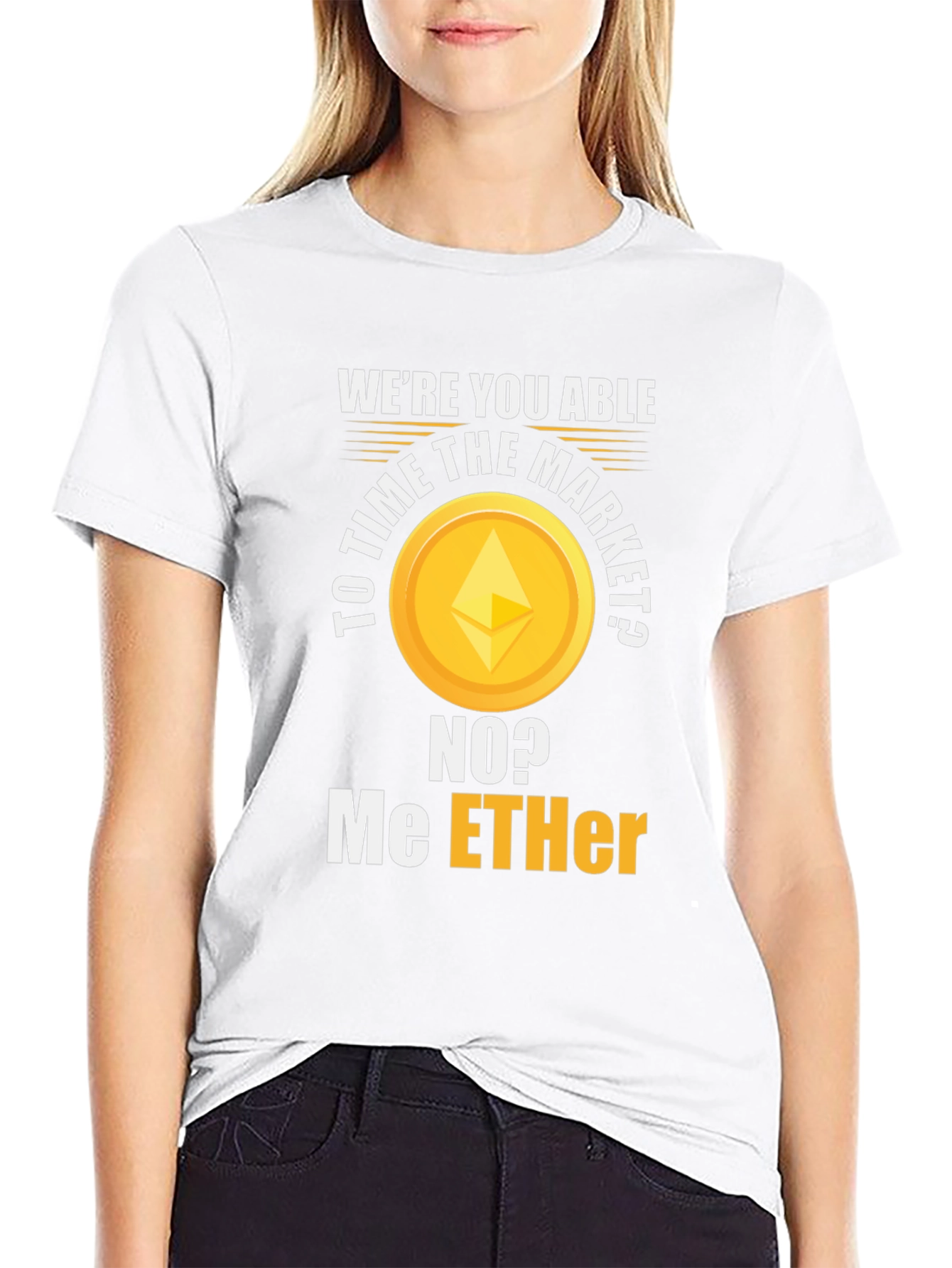 Crypto Humor T-Shirt - Ethereum ETH Trading Meme