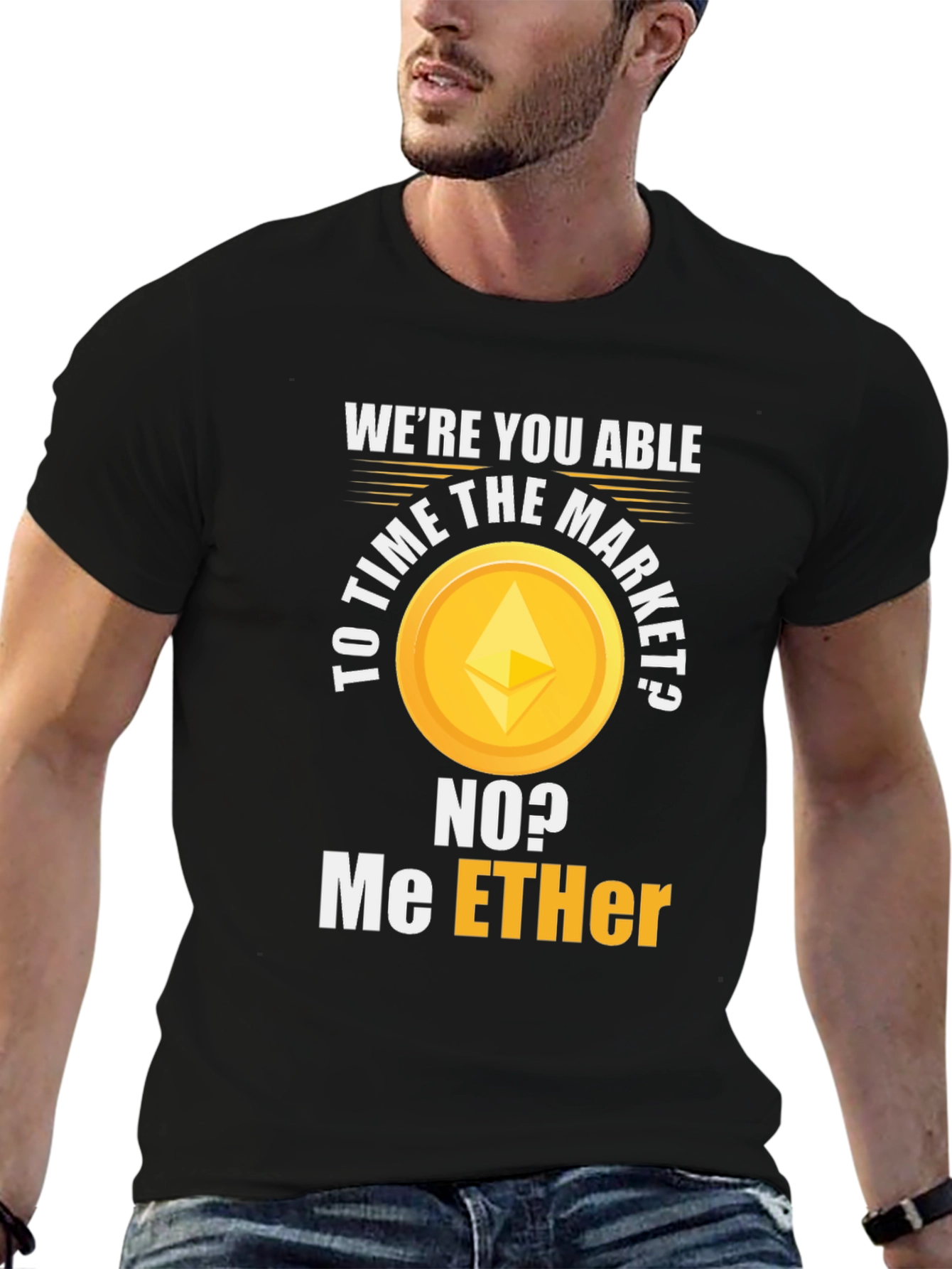 Crypto Humor T-Shirt - Ethereum ETH Trading Meme