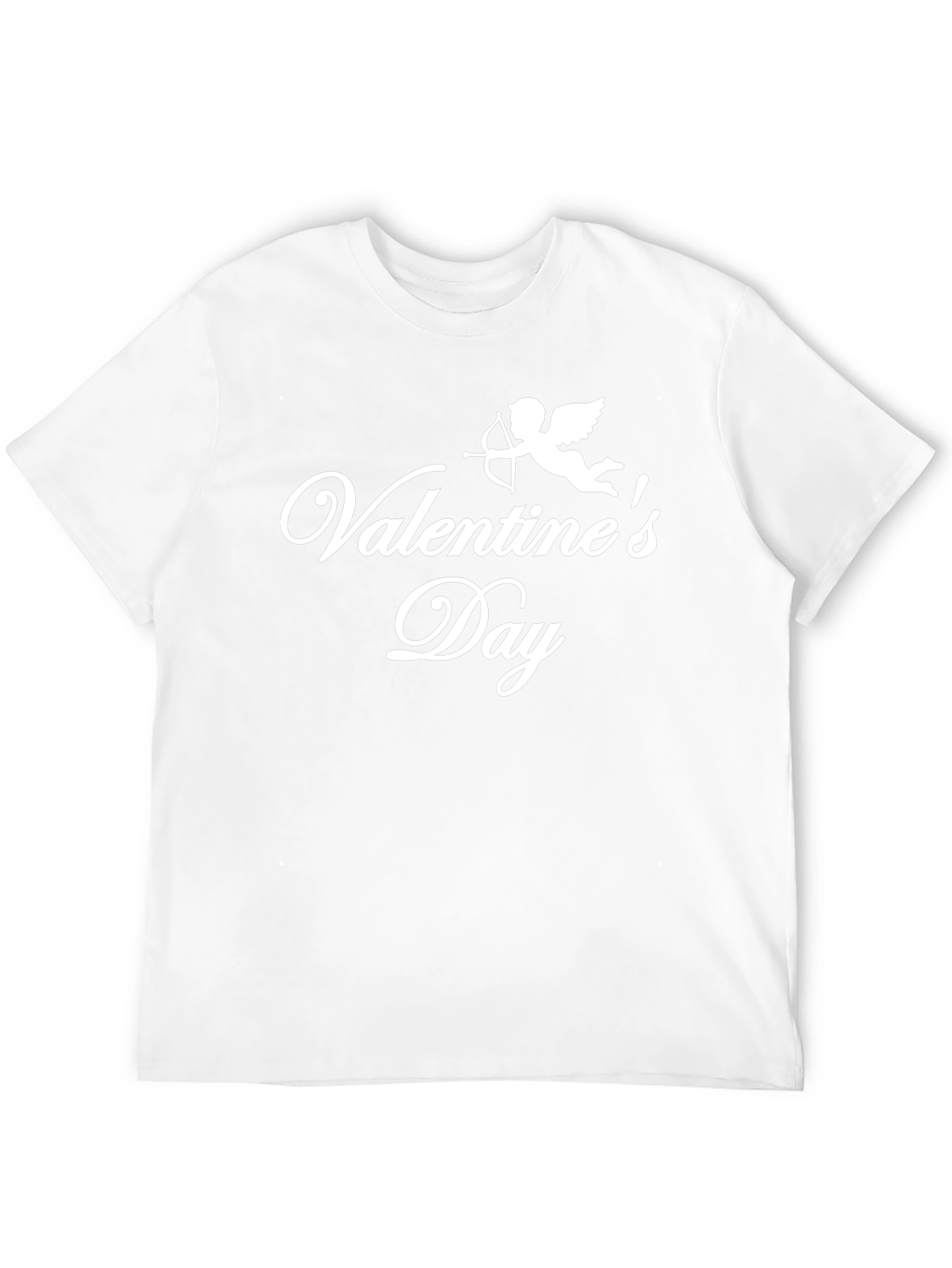 Valentines Day Cupid T-Shirt - Black