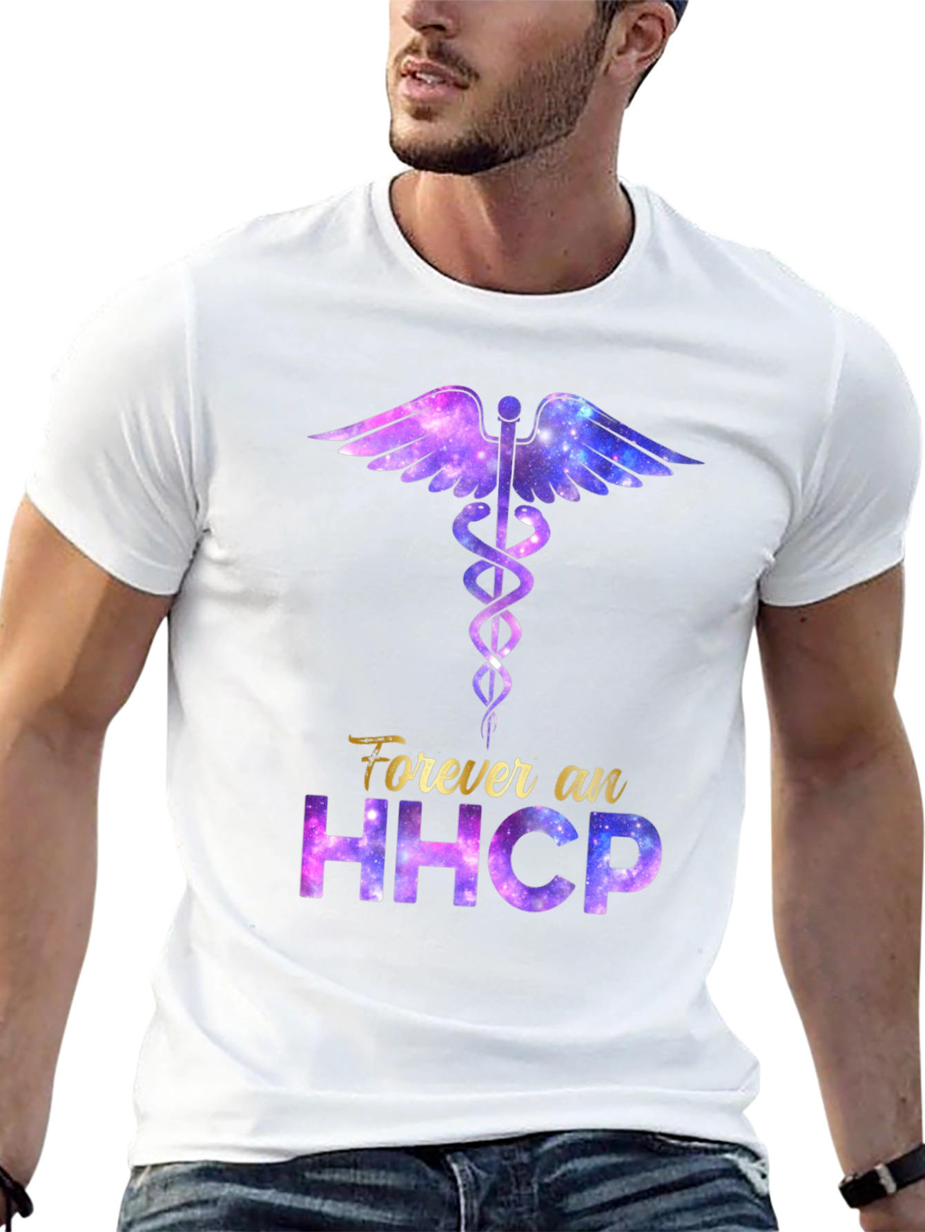 Forever an HHCP Galaxy Design T-Shirt