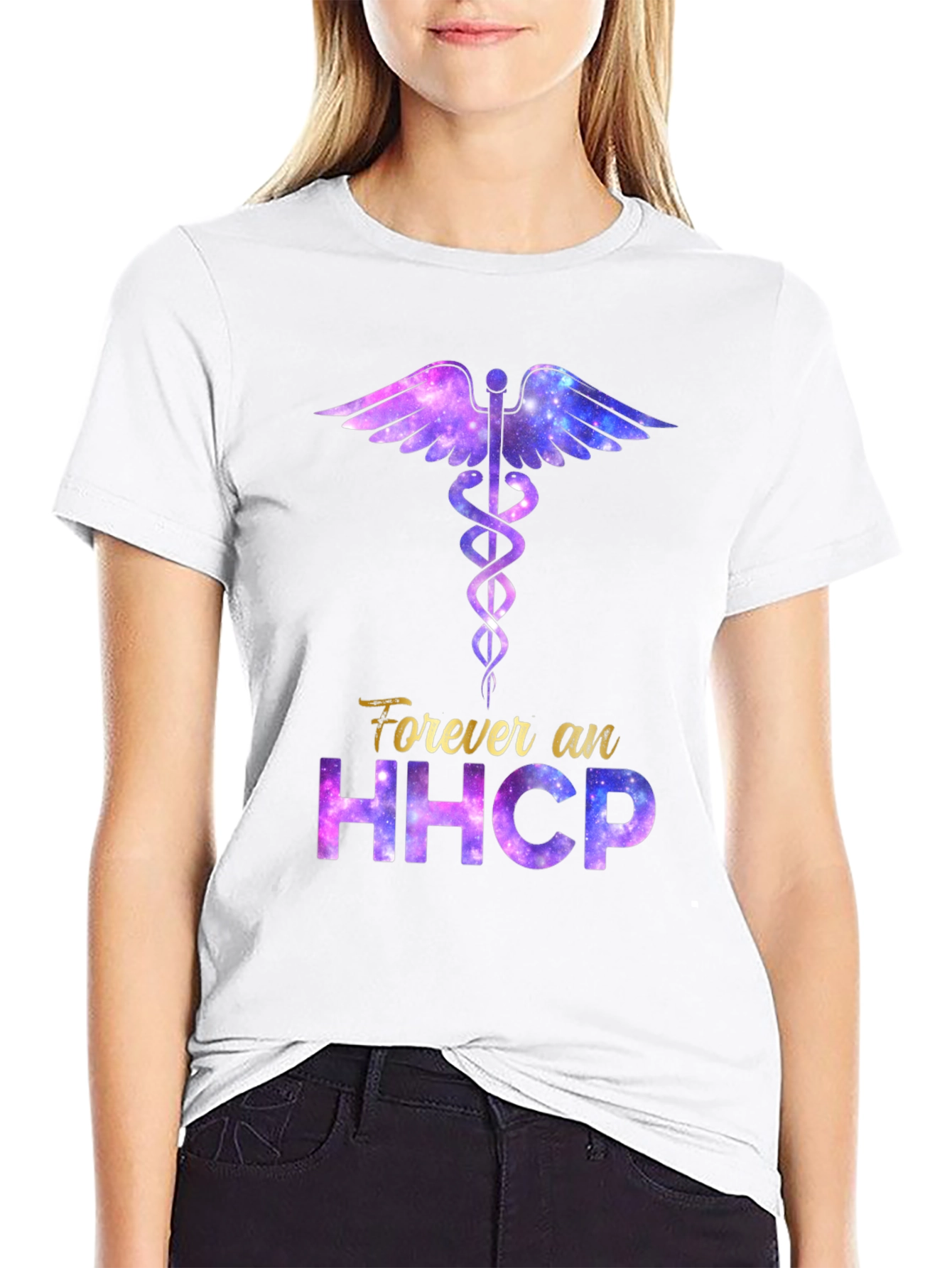 Forever an HHCP Galaxy Design T-Shirt
