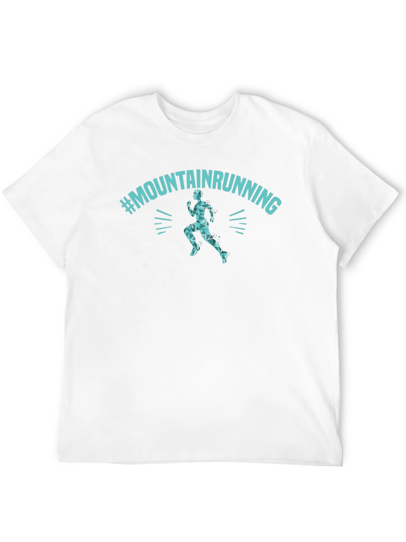 Mountain Running Graphic Tee - Athletic Style