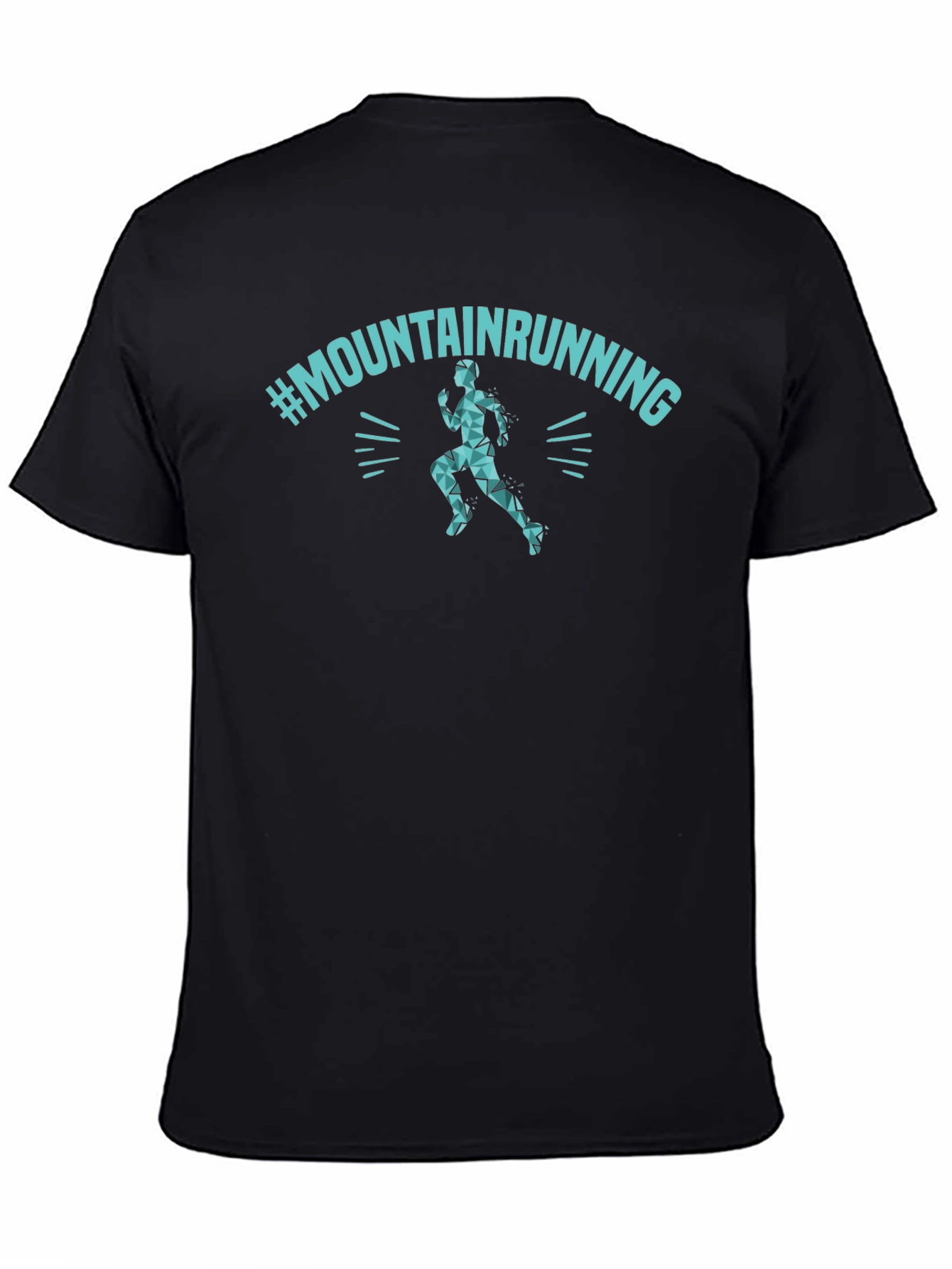 Mountain Running Graphic Tee - Athletic Style