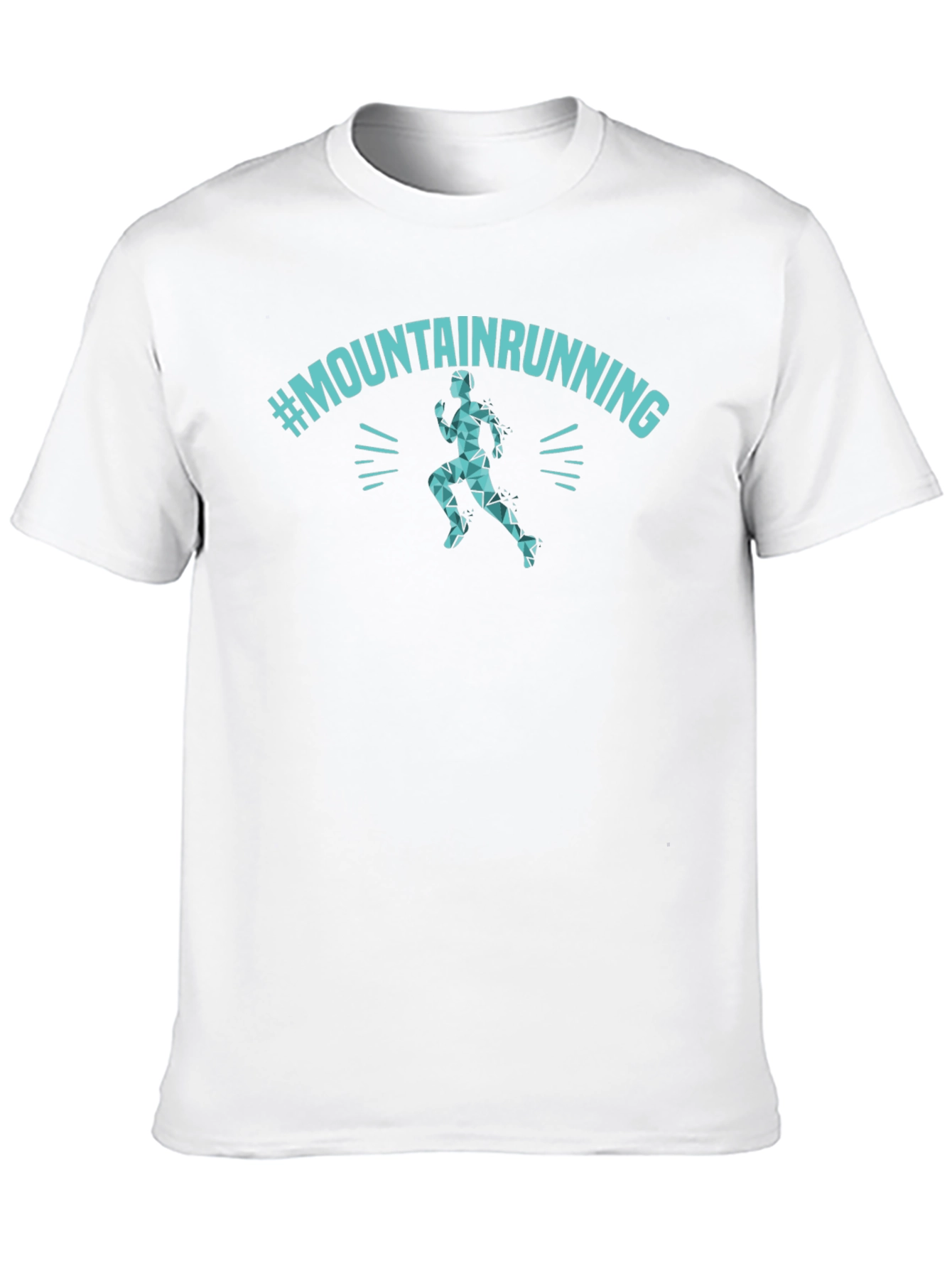 Mountain Running Graphic Tee - Athletic Style