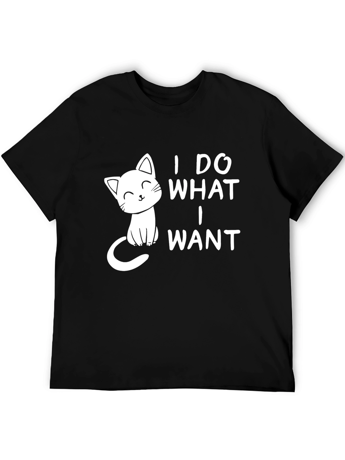 I Do What I Want Cat T-Shirt