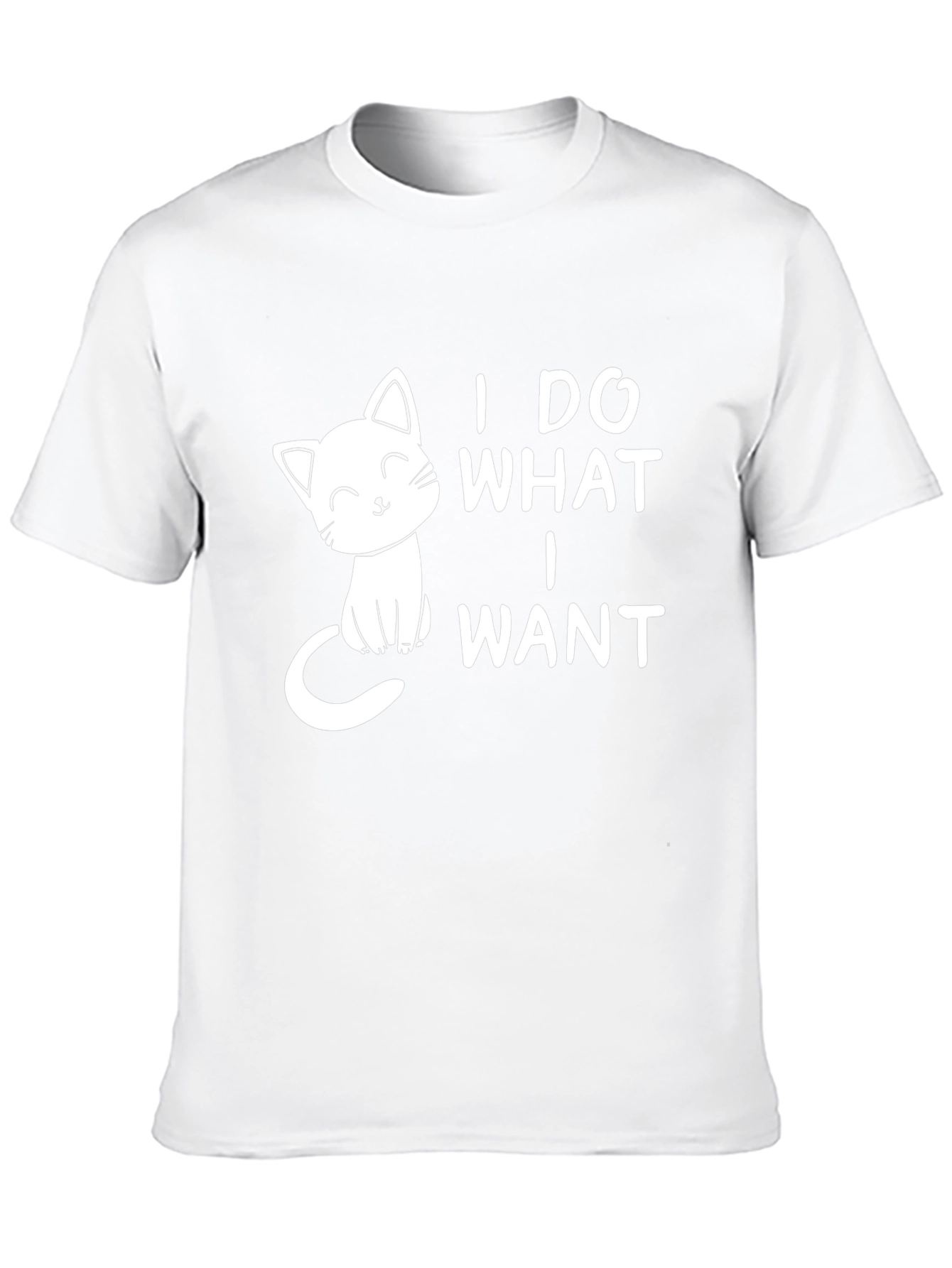 I Do What I Want Cat T-Shirt
