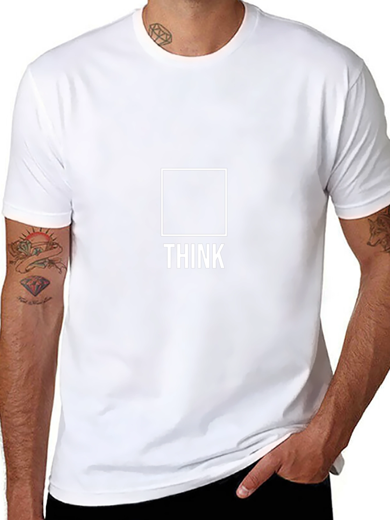Think Outside the Box - Mens Graphic Tee
