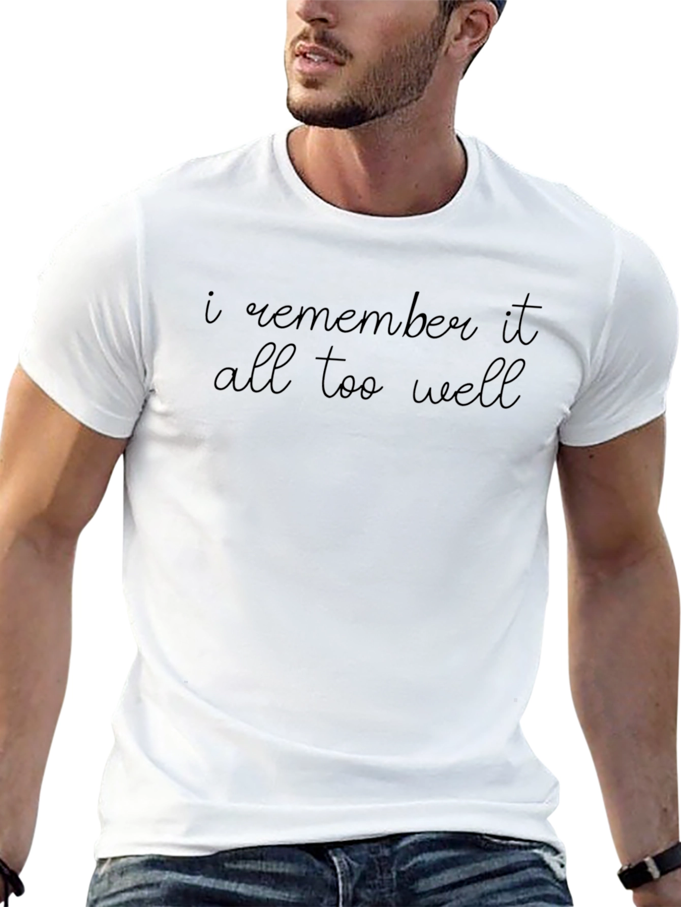 I Remember It All Too Well Black T-Shirt