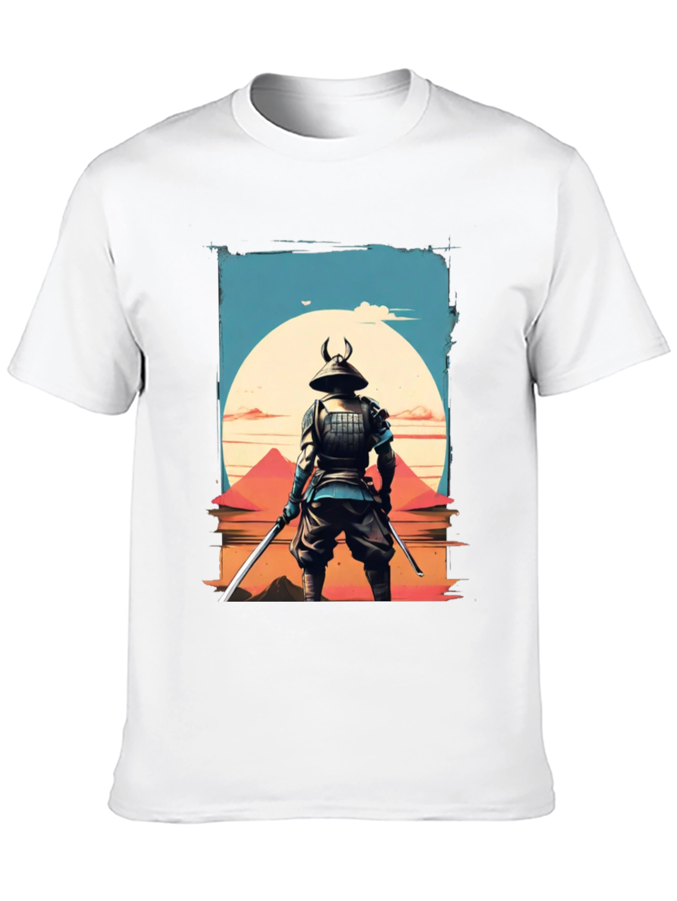 Samurai Warrior T-Shirt - Japanese Art Graphic Tee