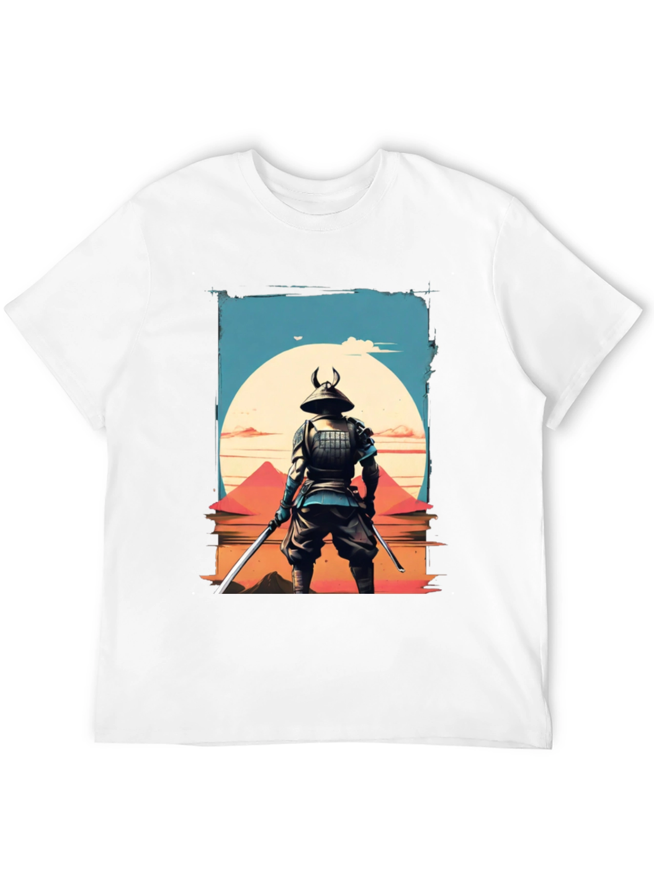 Samurai Warrior T-Shirt - Japanese Art Graphic Tee