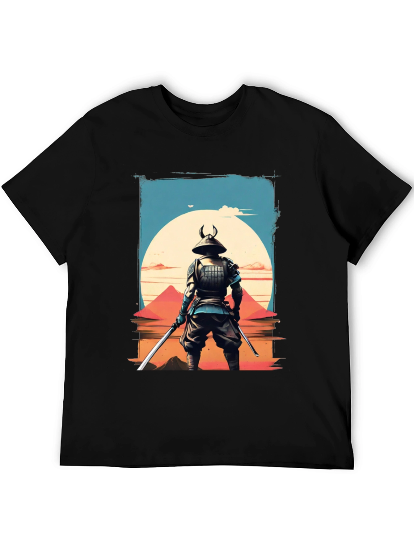 Samurai Warrior T-Shirt - Japanese Art Graphic Tee