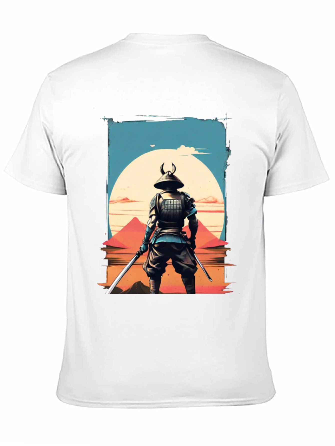 Samurai Warrior T-Shirt - Japanese Art Graphic Tee