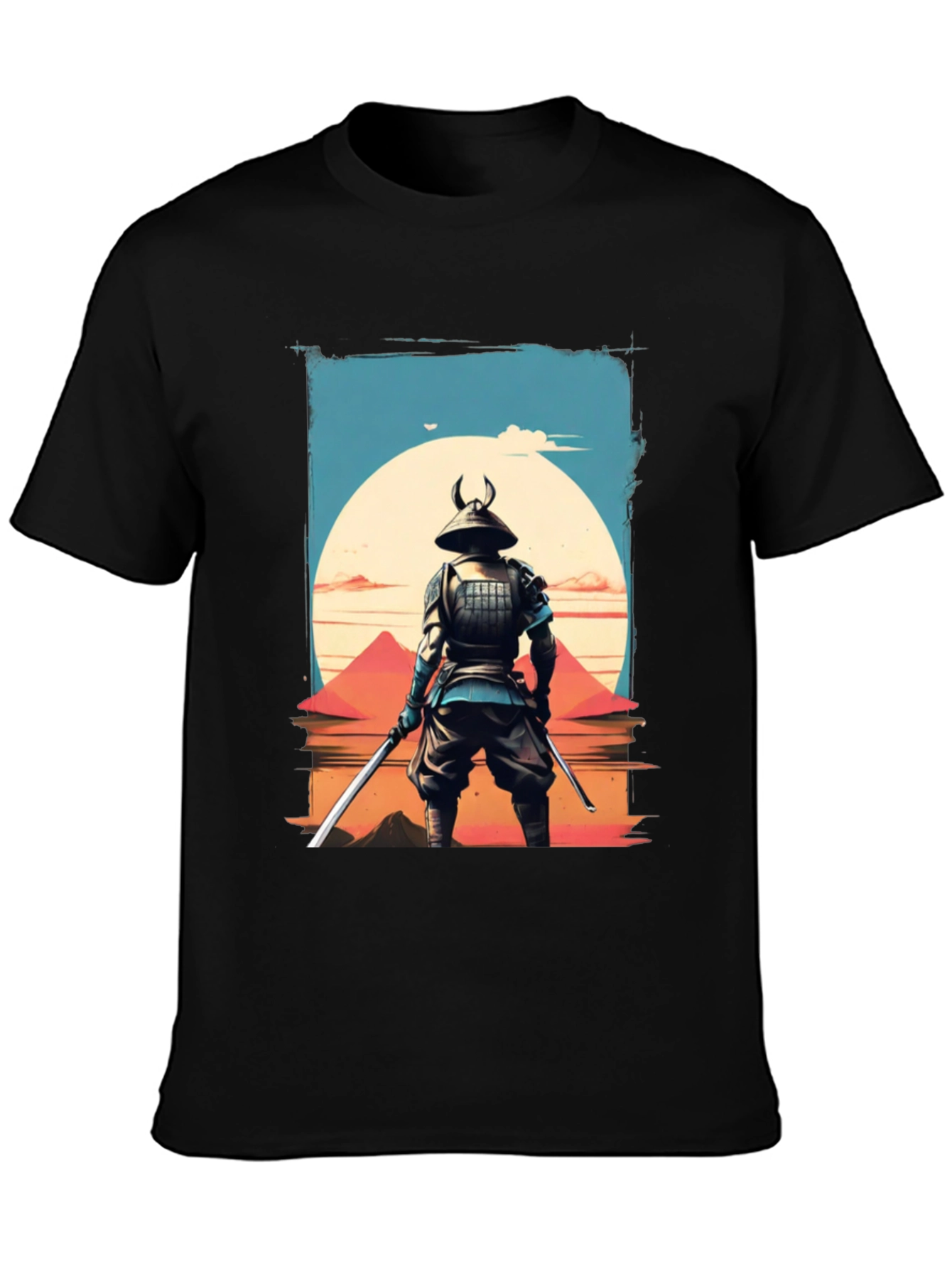 Samurai Warrior T-Shirt - Japanese Art Graphic Tee
