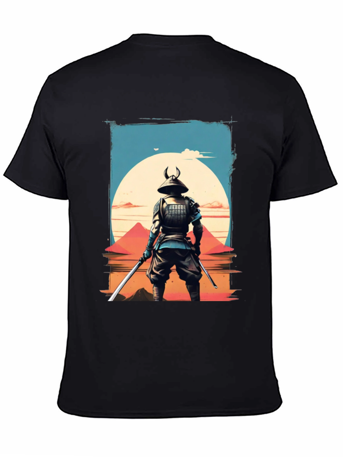 Samurai Warrior T-Shirt - Japanese Art Graphic Tee