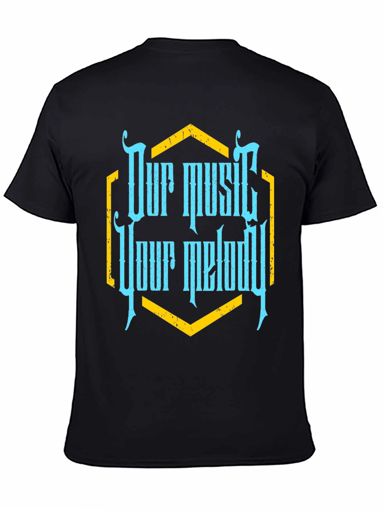 Our Music Your Melody Graphic Tee - Black