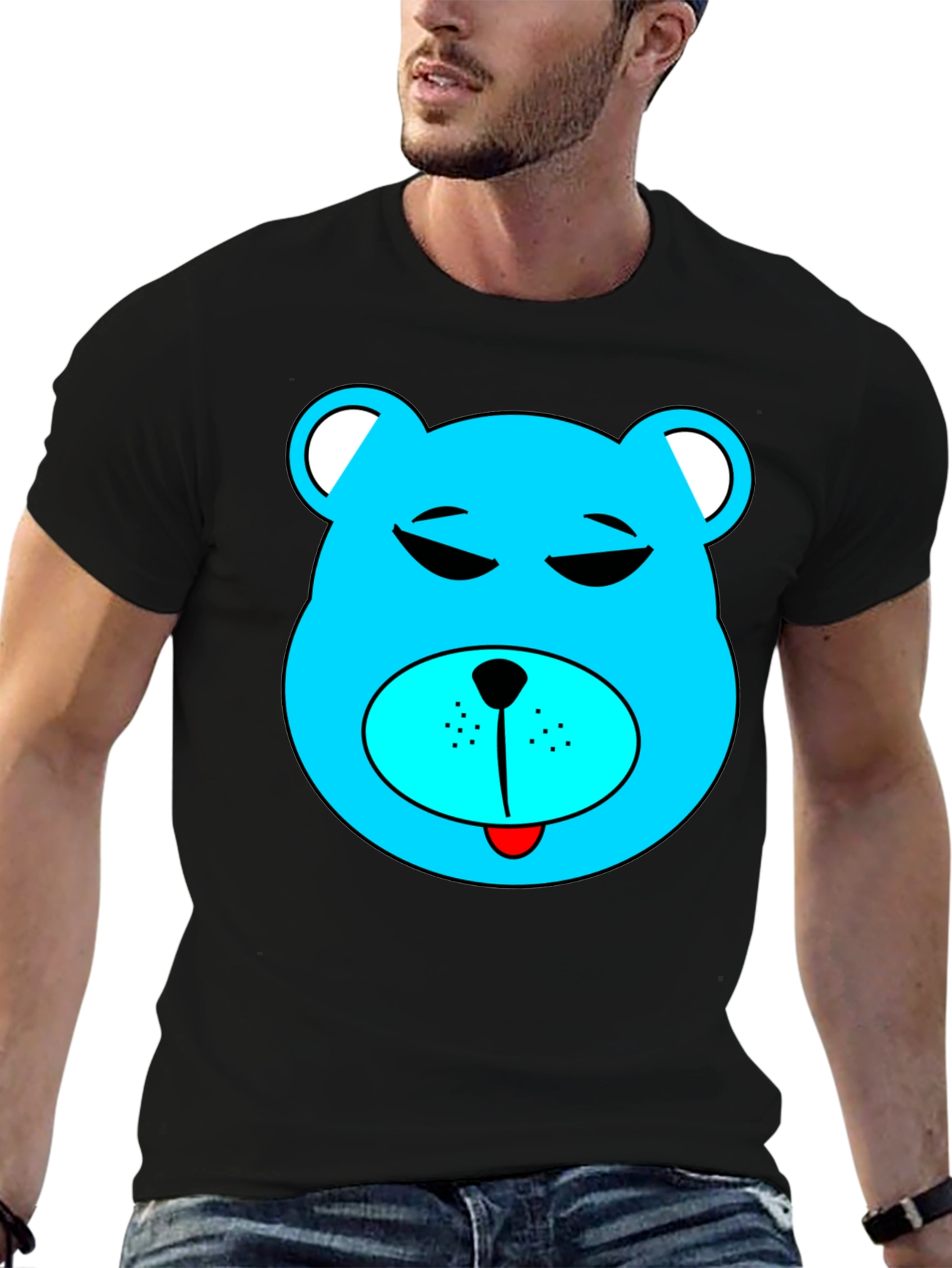 Bear Graphic Tee - Cool & Unique Design