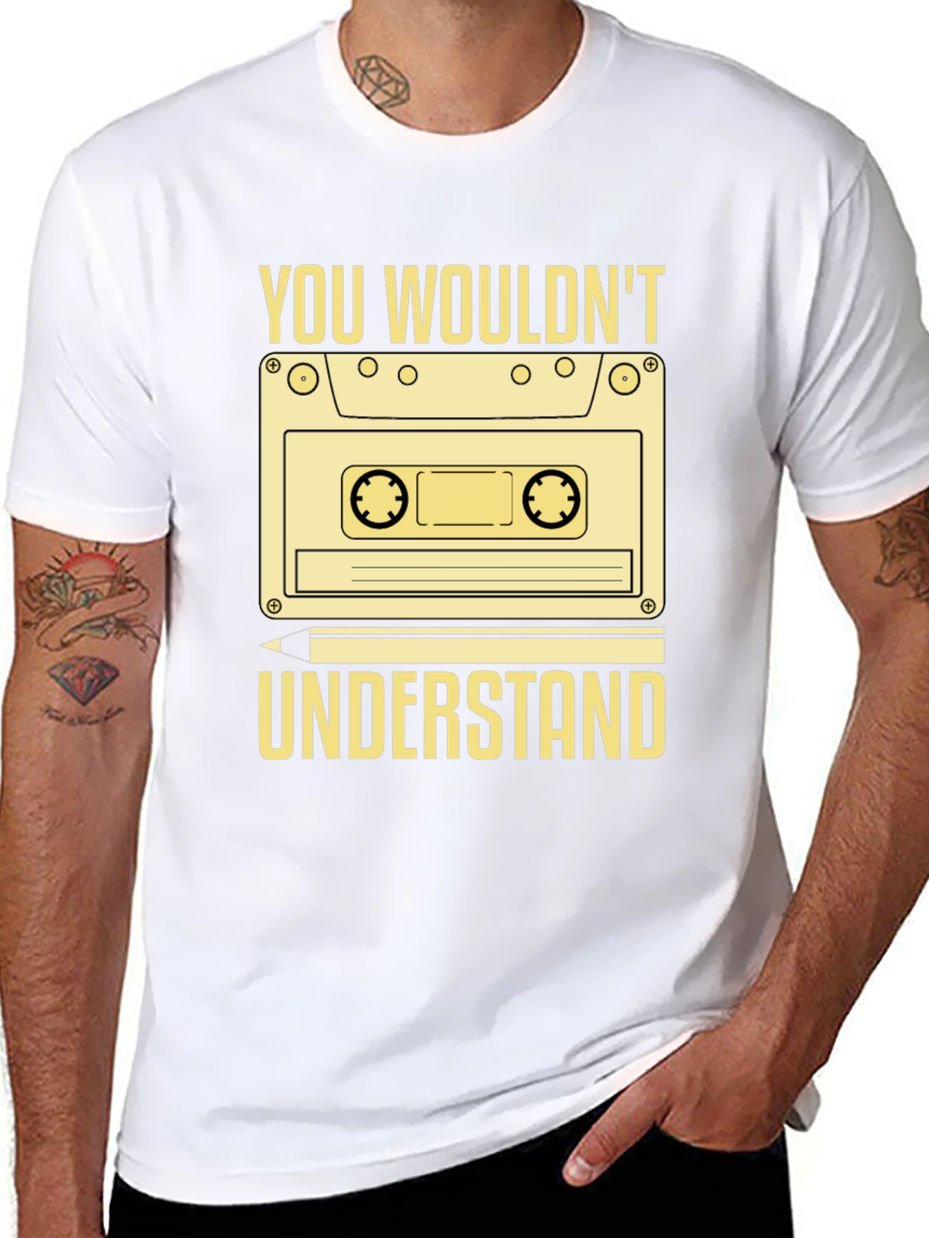 Retro Cassette Tape T-Shirt - You Wouldnt Understand