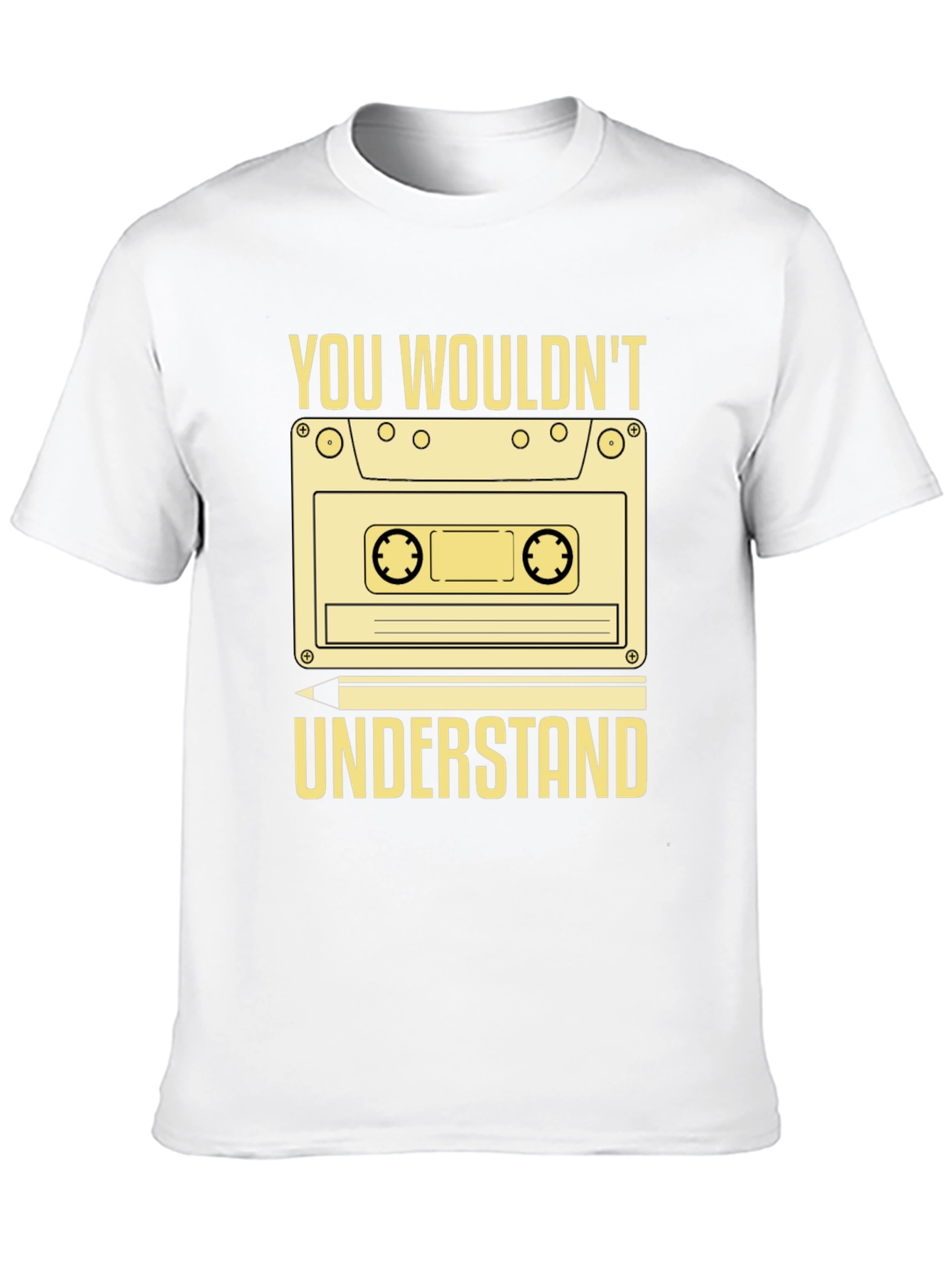 Retro Cassette Tape T-Shirt - You Wouldnt Understand