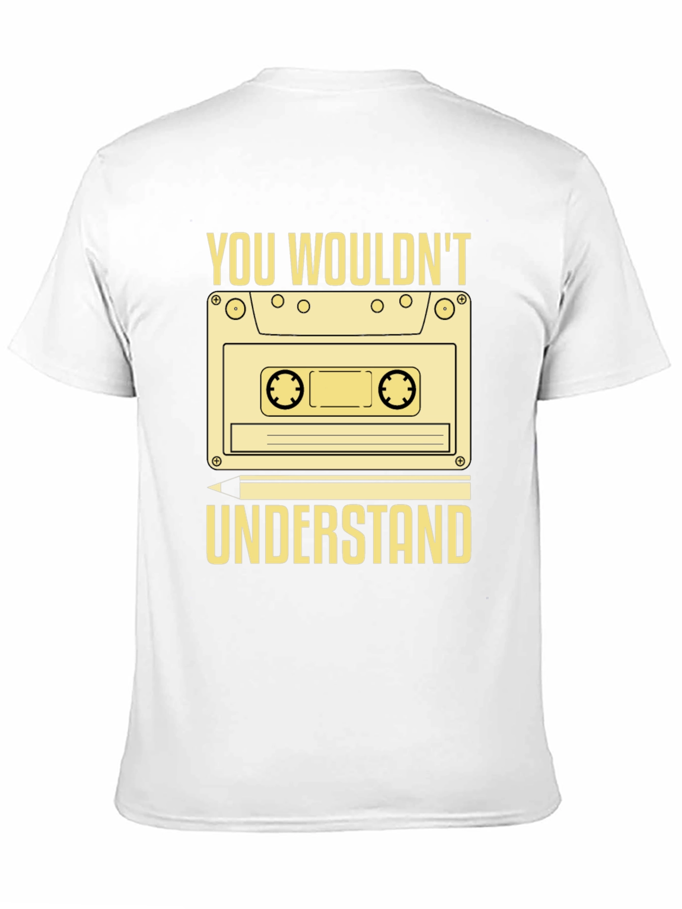 Retro Cassette Tape T-Shirt - You Wouldnt Understand