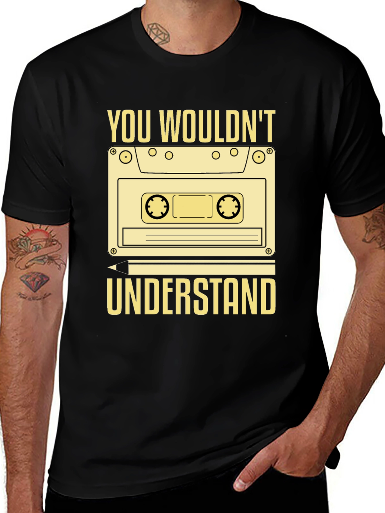 Retro Cassette Tape T-Shirt - You Wouldnt Understand