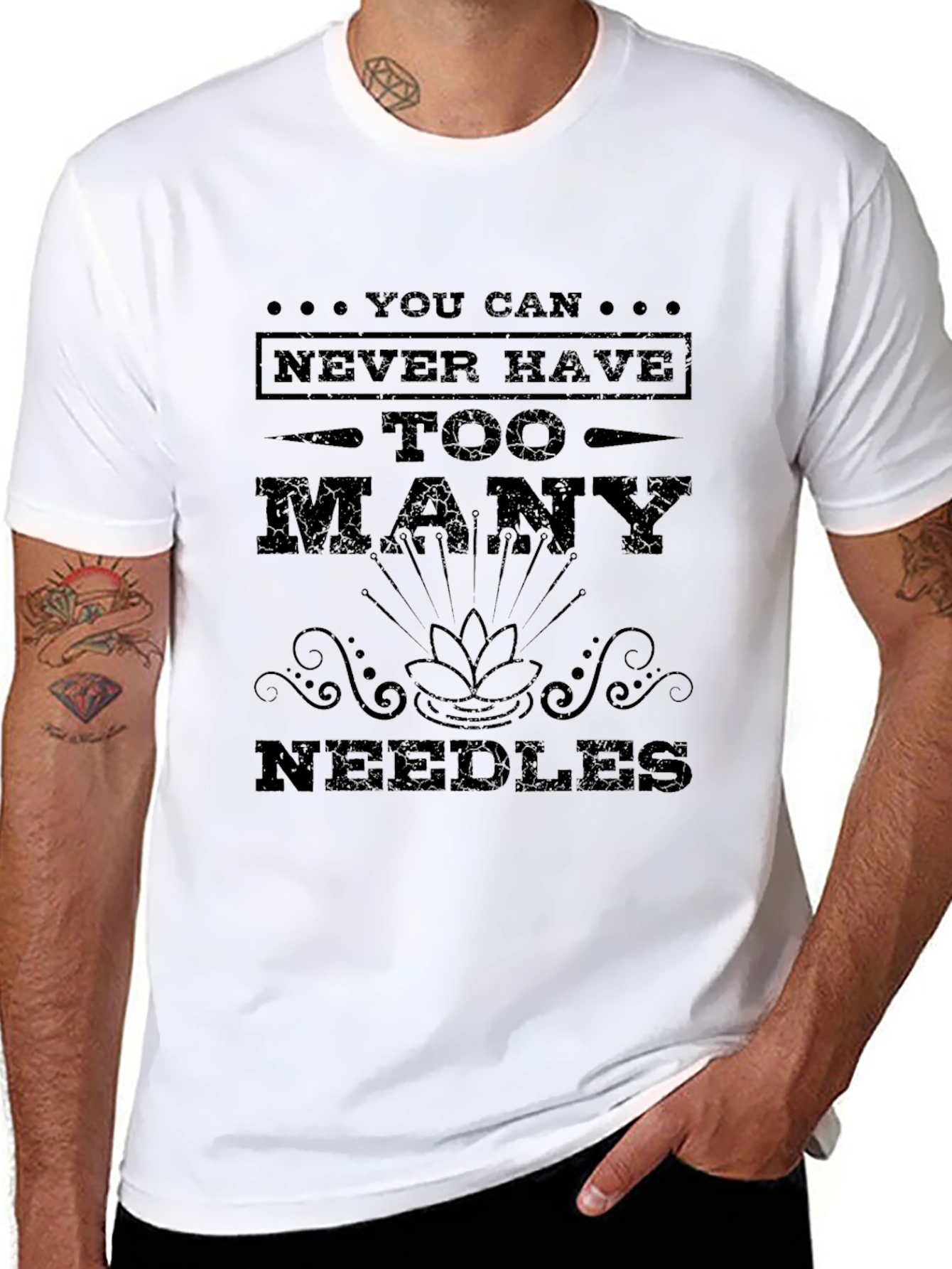 Needles T-Shirt: You Can Never Have Too Many