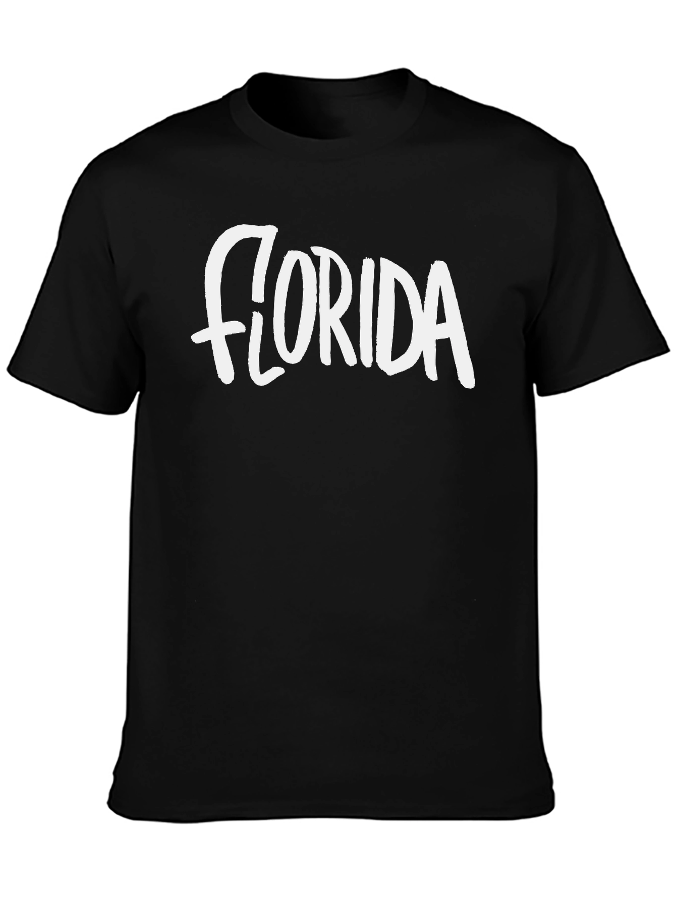 Florida Graphic Tee - Black Crewneck