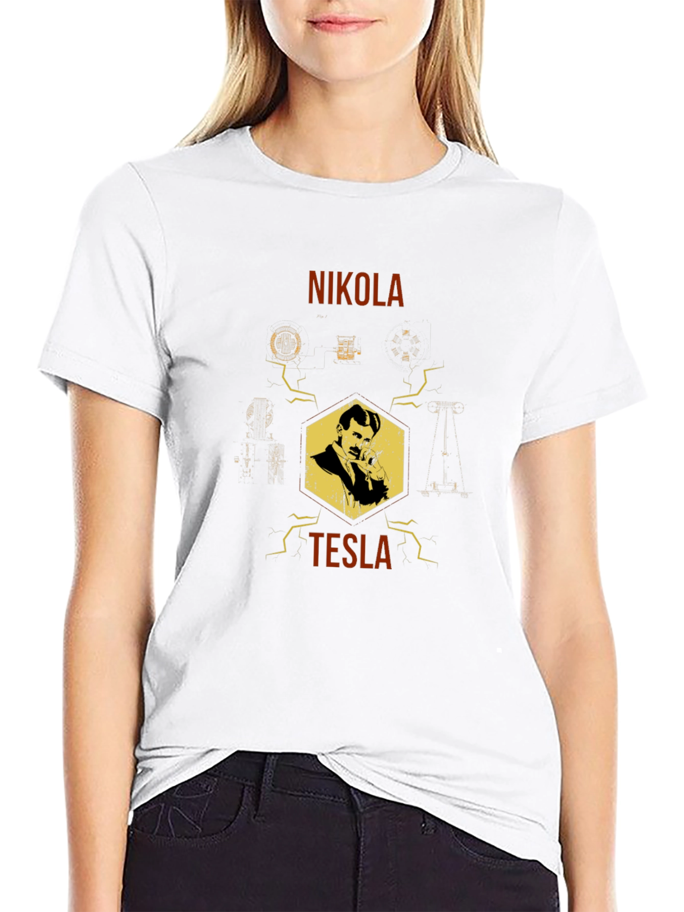 Nikola Tesla T-Shirt - Science & Inventor Tee