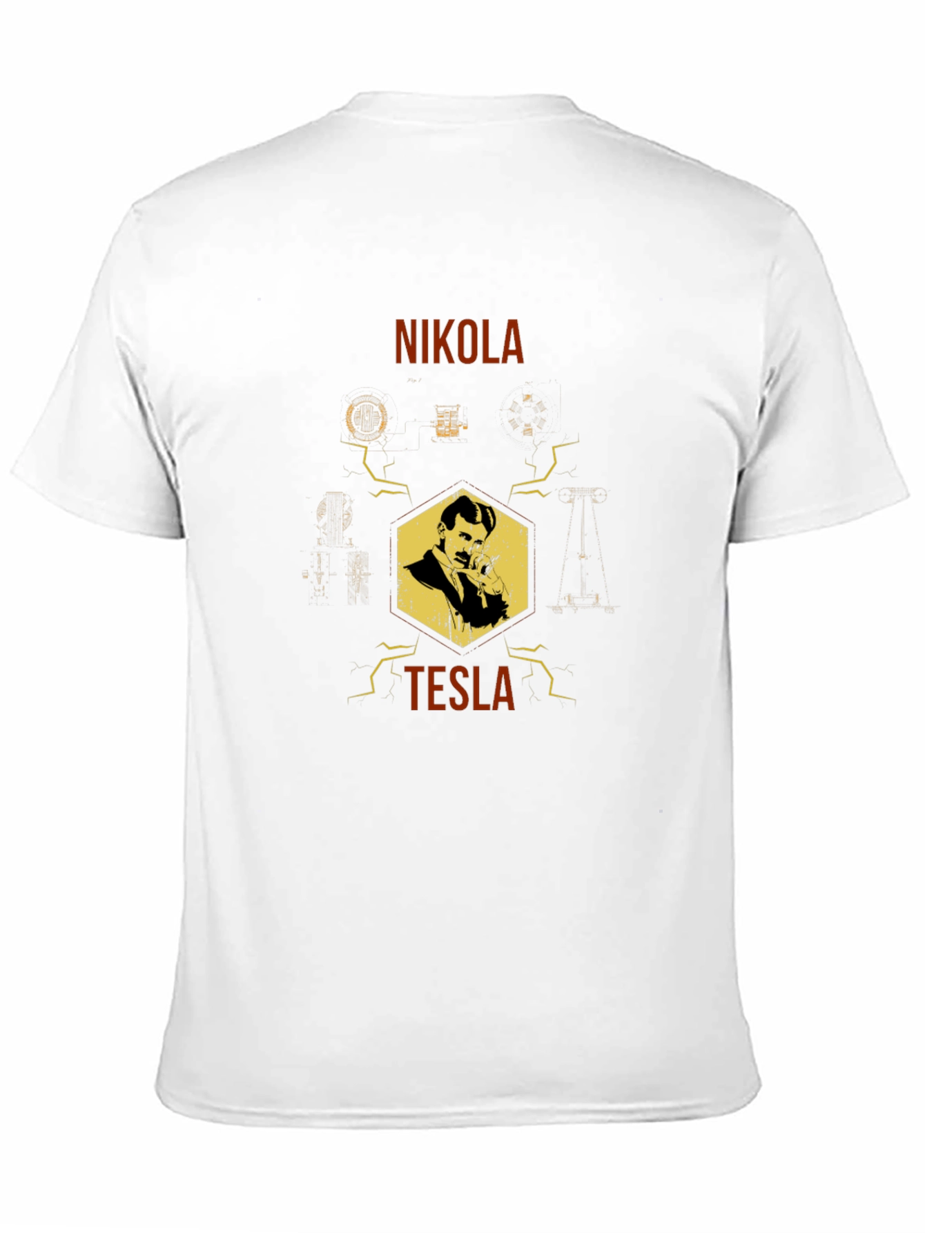 Nikola Tesla T-Shirt - Science & Inventor Tee