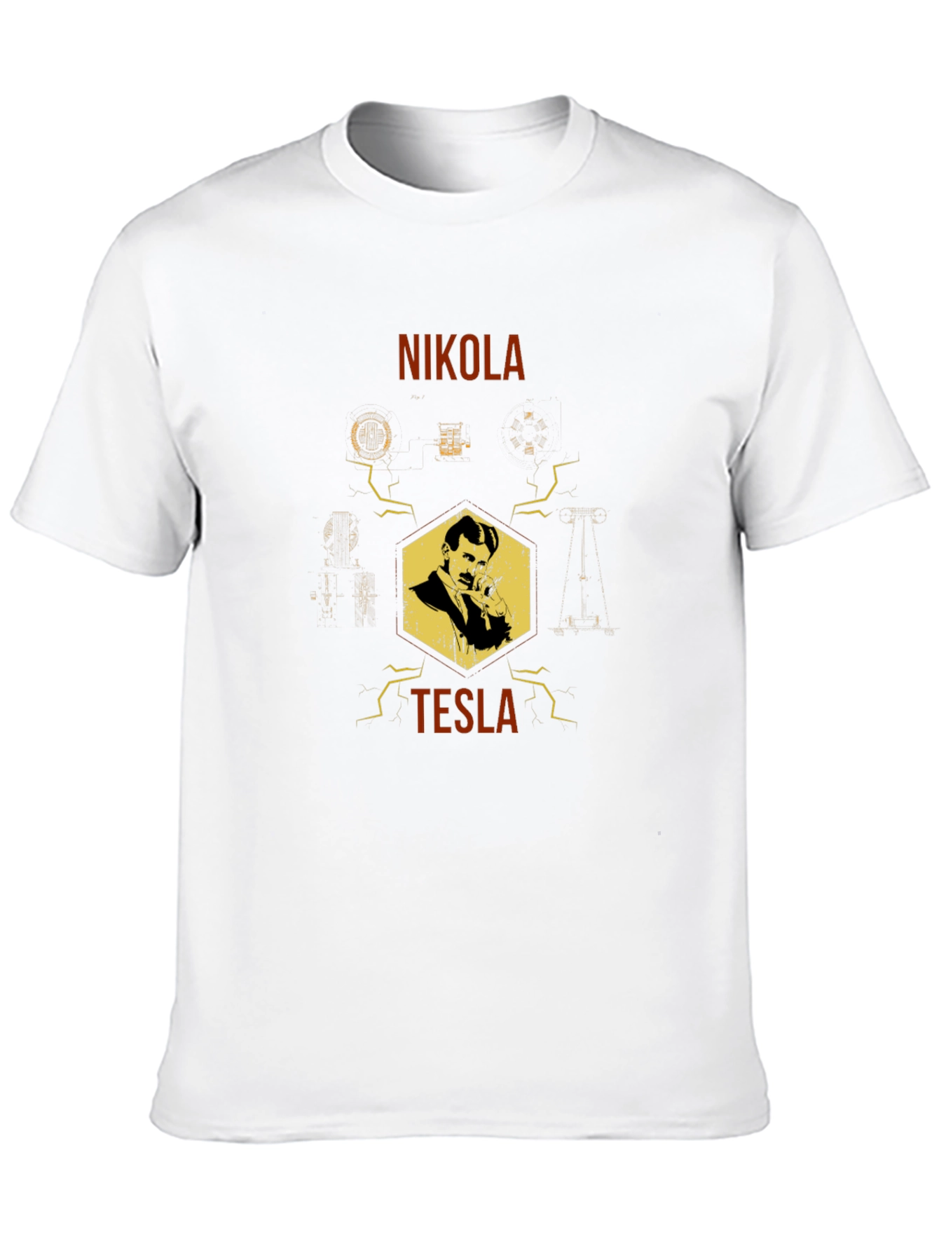 Nikola Tesla T-Shirt - Science & Inventor Tee