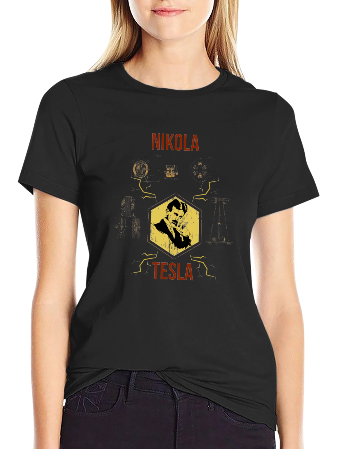 Nikola Tesla T-Shirt - Science & Inventor Tee