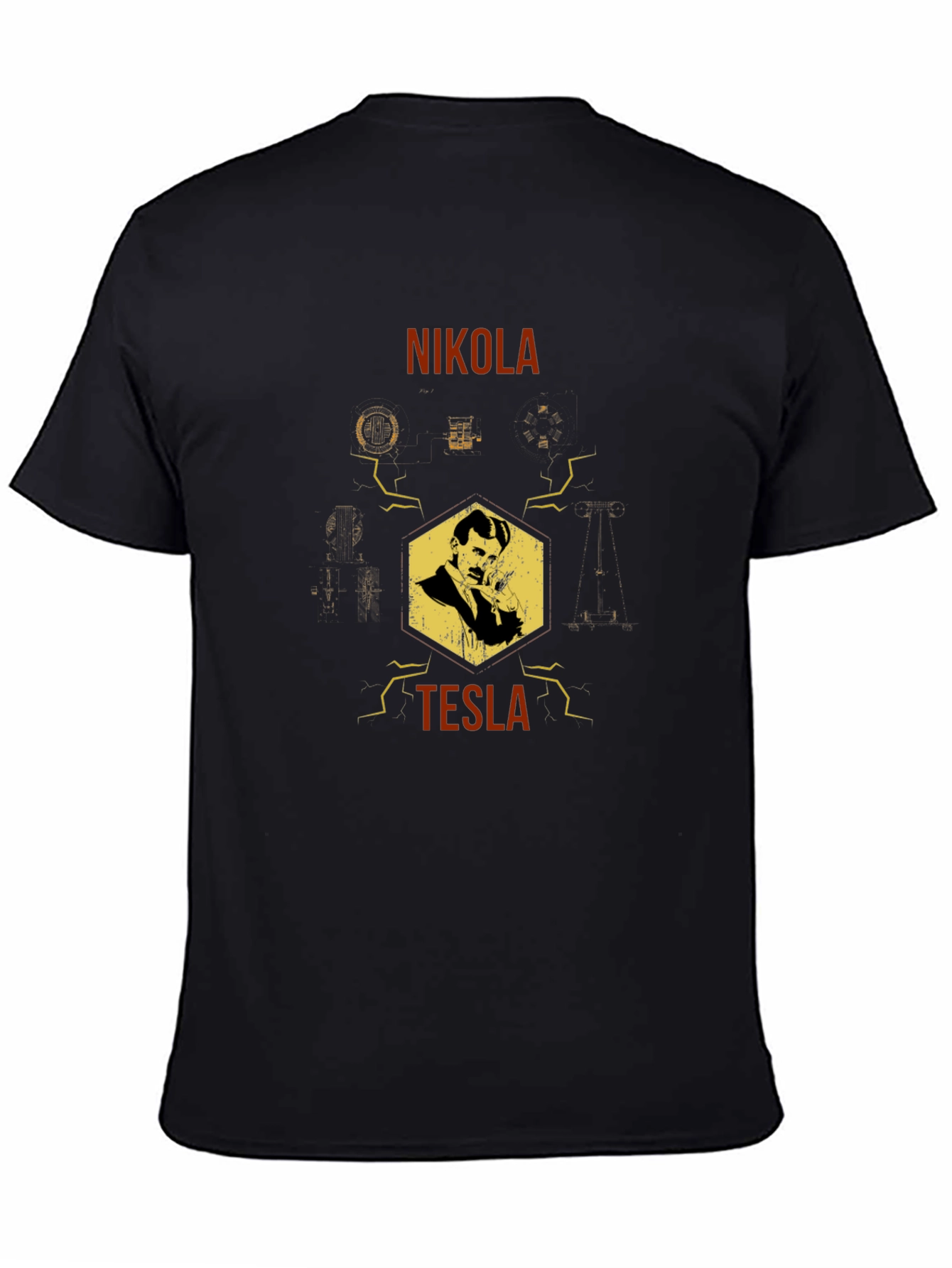 Nikola Tesla T-Shirt - Science & Inventor Tee