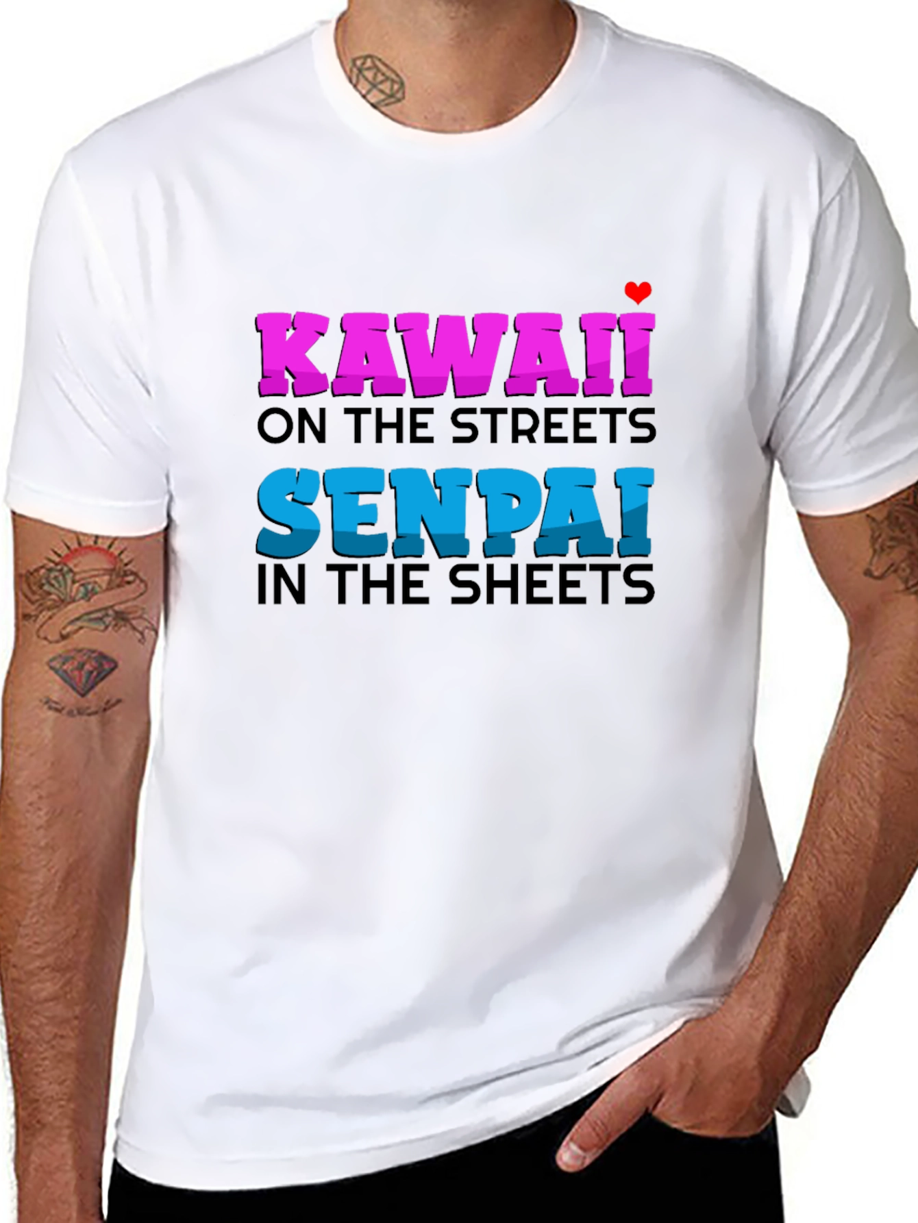 Kawaii Senpai T-Shirt - Anime Style
