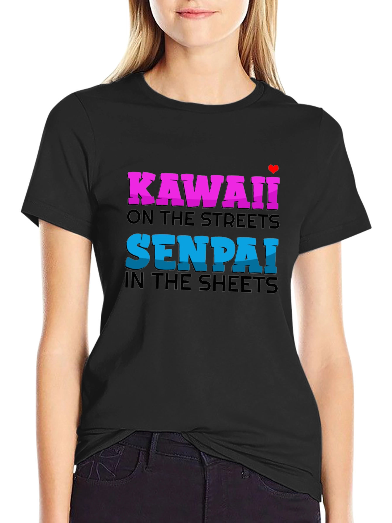 Kawaii Senpai T-Shirt - Anime Style